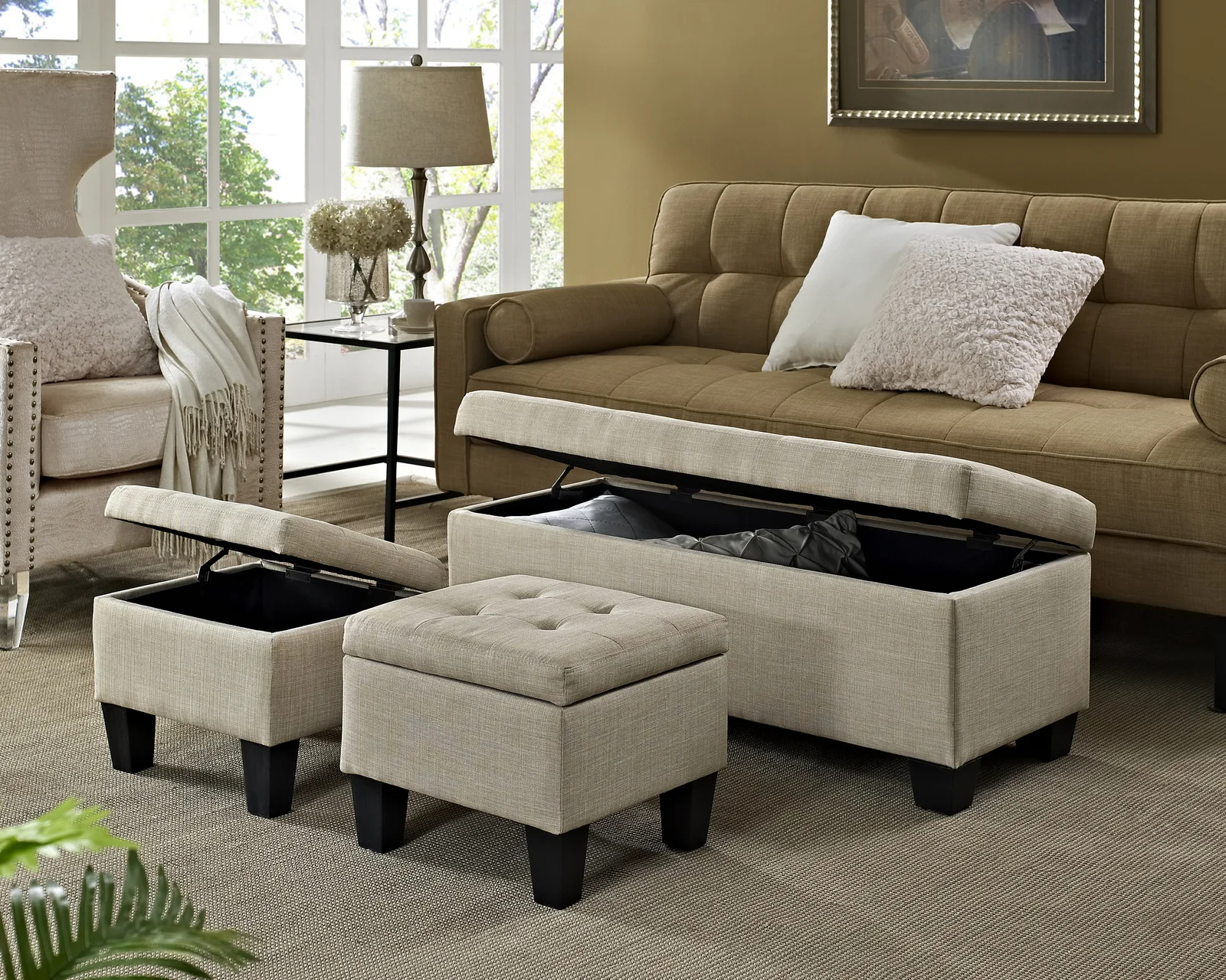 Edyth Upholstered Storage Ottoman