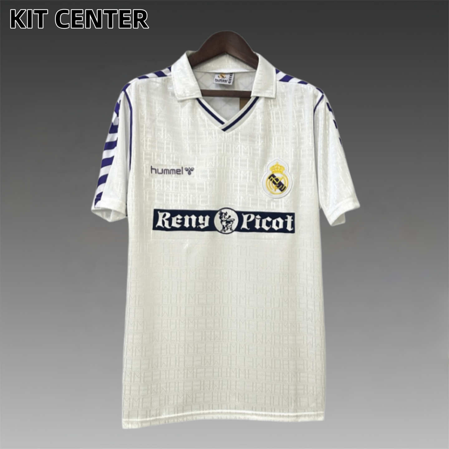 1989/1990 Real Madrid Home Retro Football Shirt