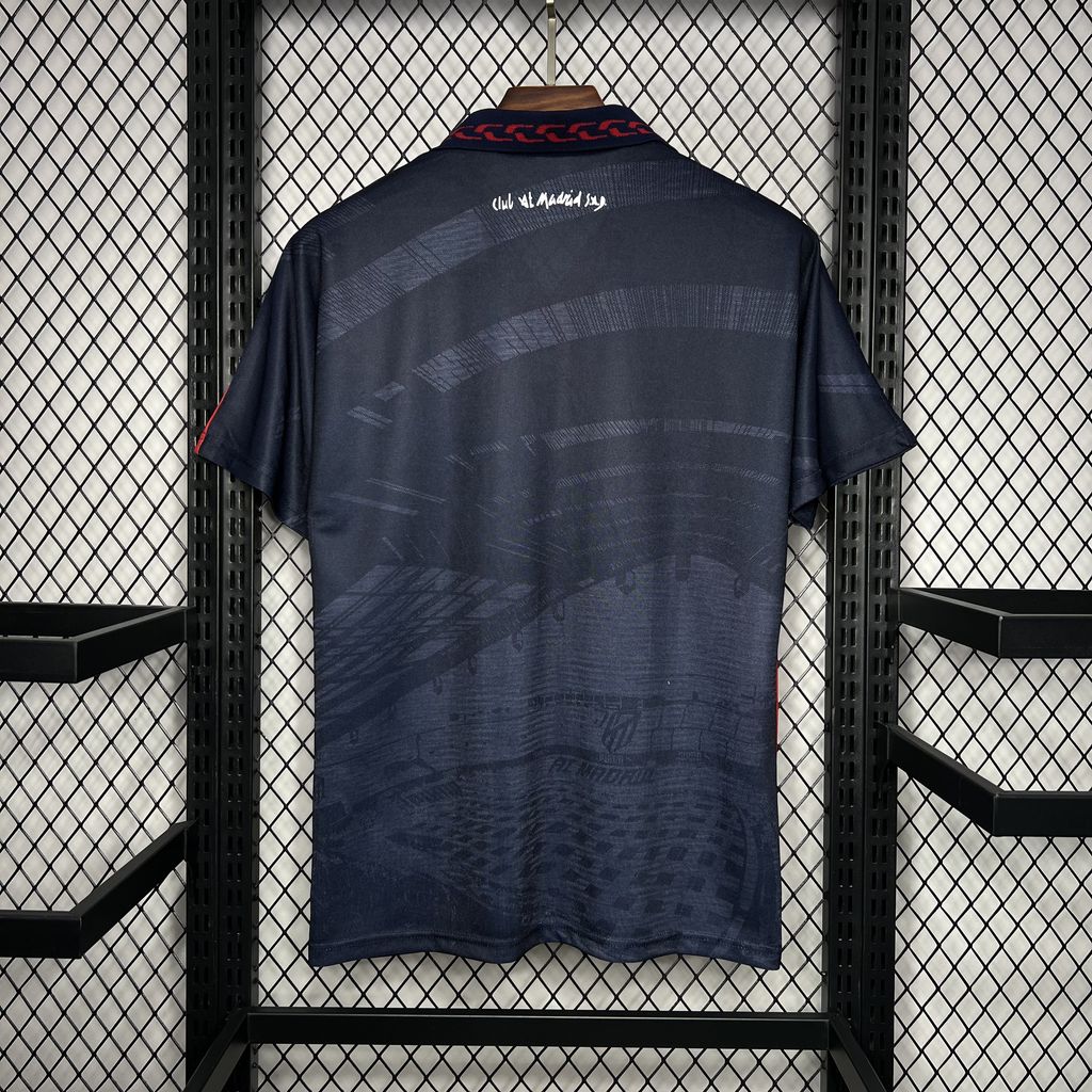1996/1997 Atletico Madrid Away Retro Football Shirt