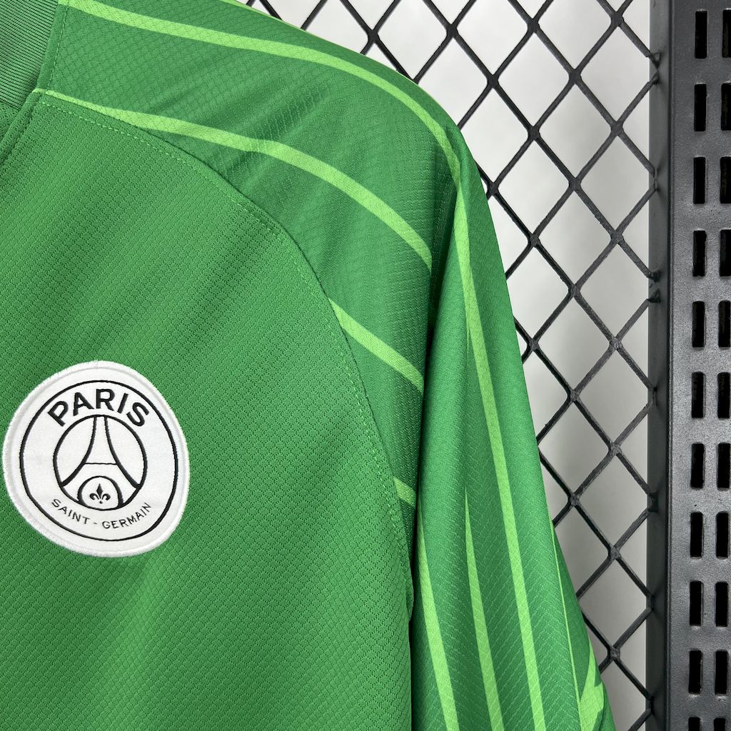 2025/2026 Paris Saint-Germain Green Goalkeeper Football Jersey (Fan Edition)