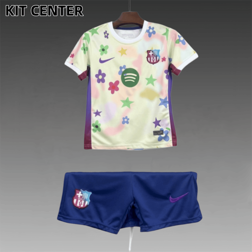 2025/2026 Barcelona Special Edition Football Shirt (Kids Kit socks)