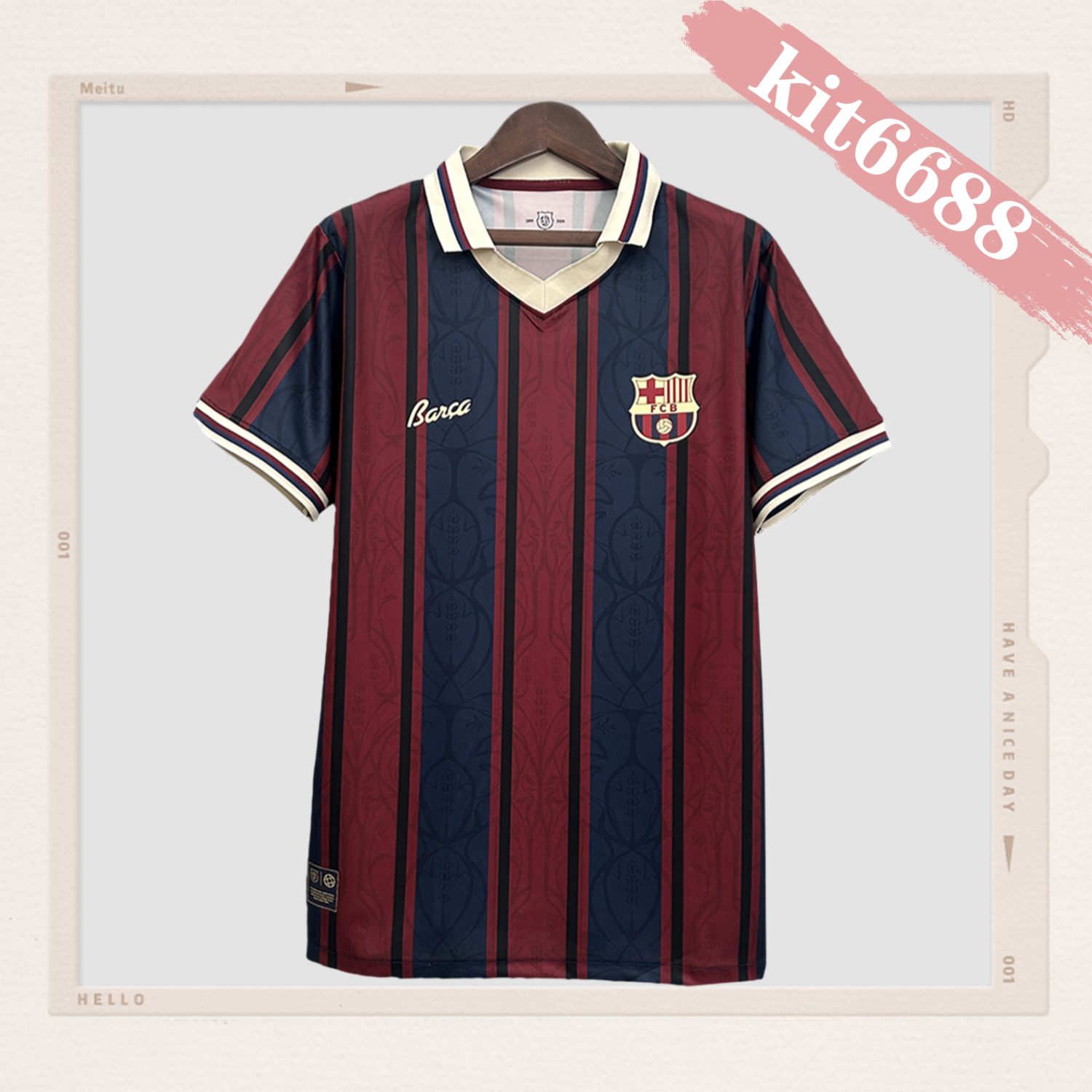 2025/2026 Barcelona 125th Anniversary Polo Shirt（Fan Edition）