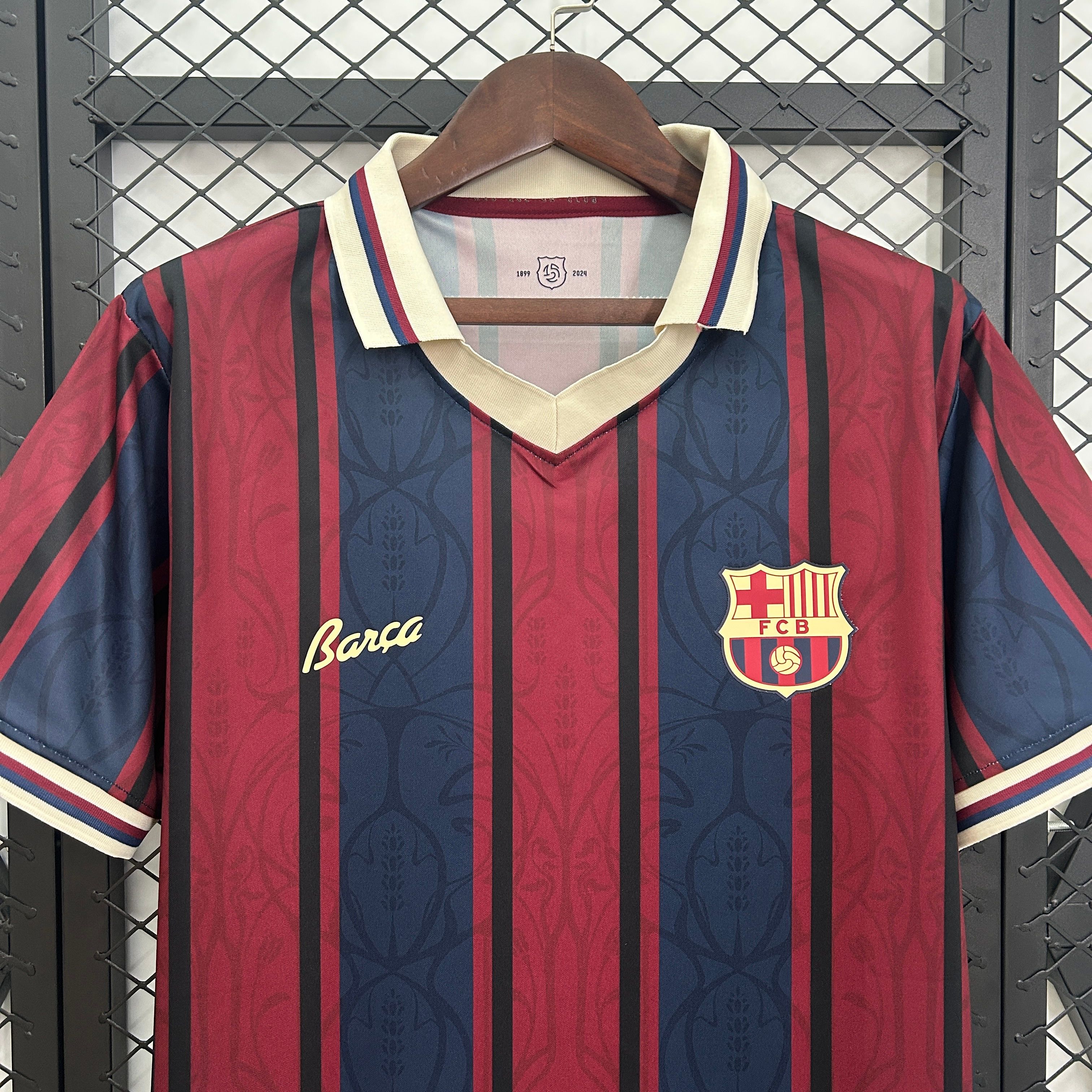 2025/2026 Barcelona 125th Anniversary Polo Shirt（Fan Edition）