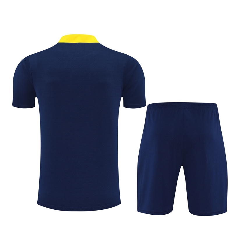 2025/2026 Atletico Madrid Dark Blue Adult Short Sleeve Training Wear (Adult Kit)