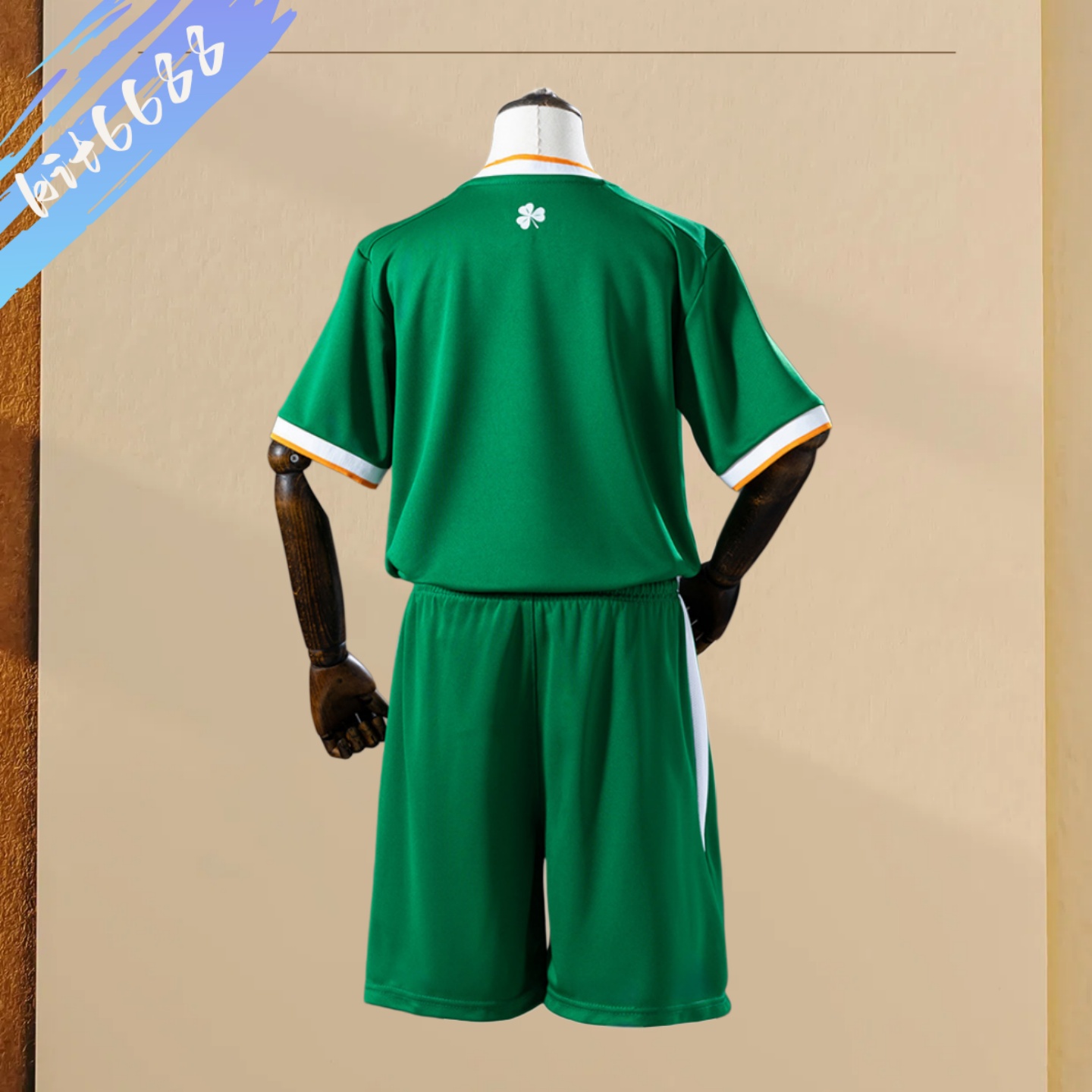 26/27 Ireland home Football Shirt Kids Kit socks)