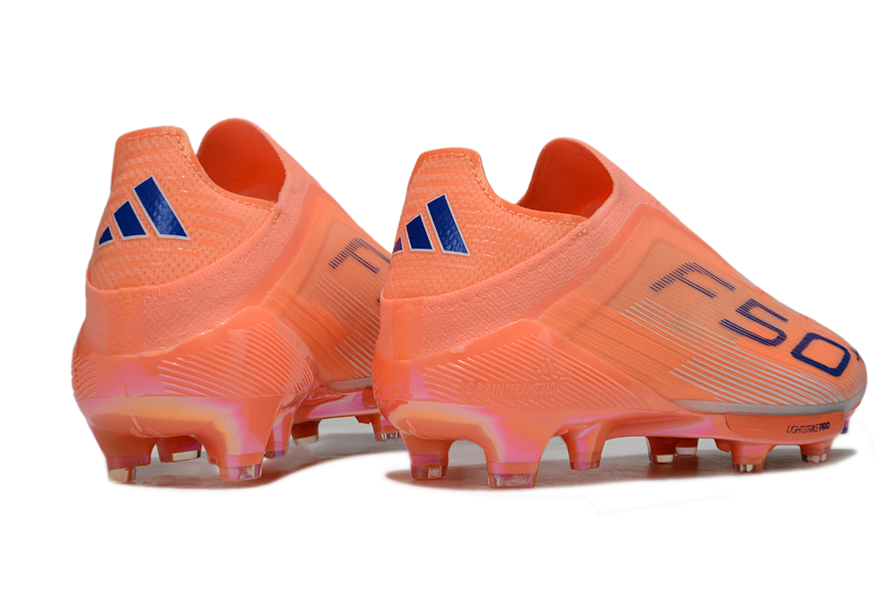 A F50 Low-top Waterproof Football Shoes Without Shoelaces