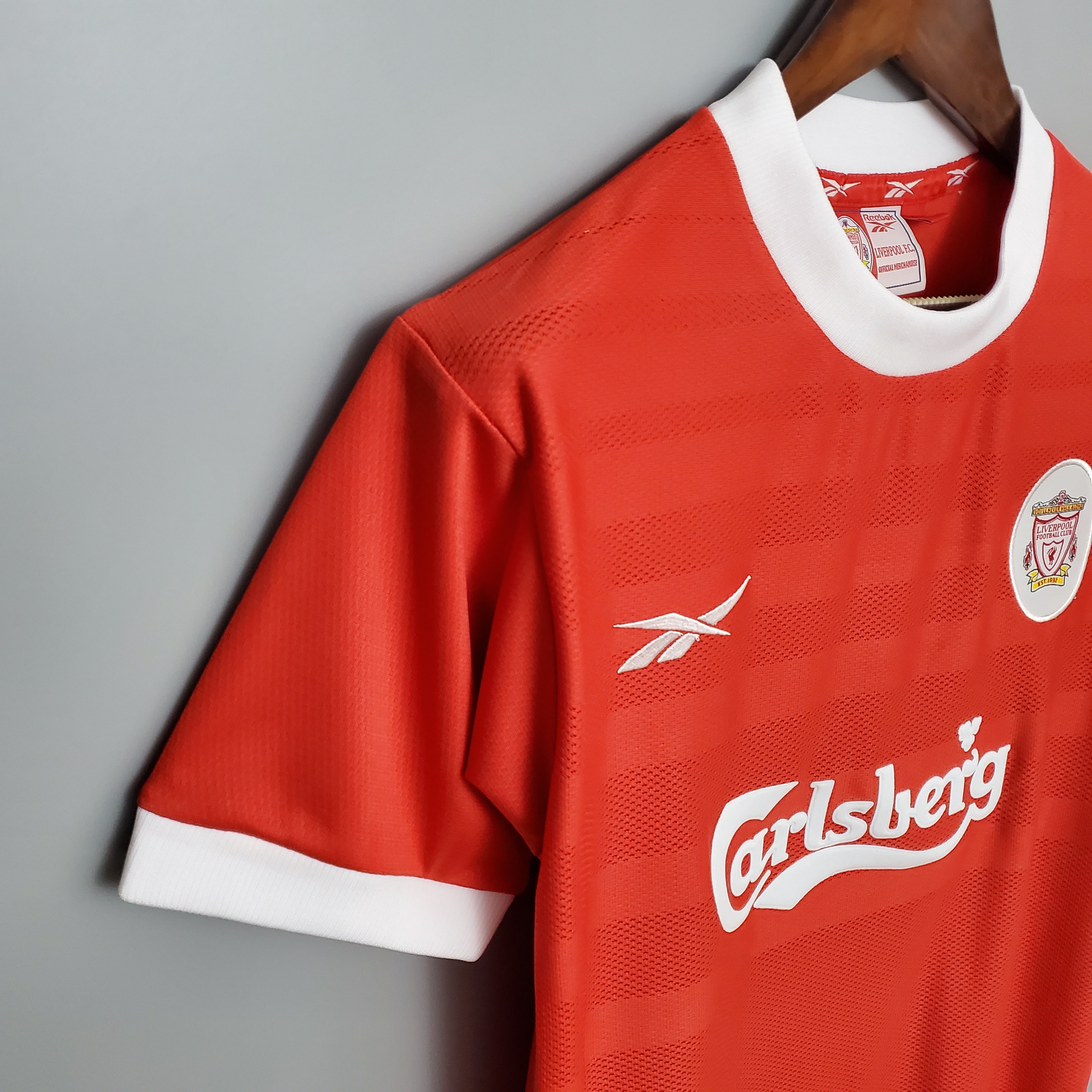 1998 Liverpool Retro Home Football Shirt