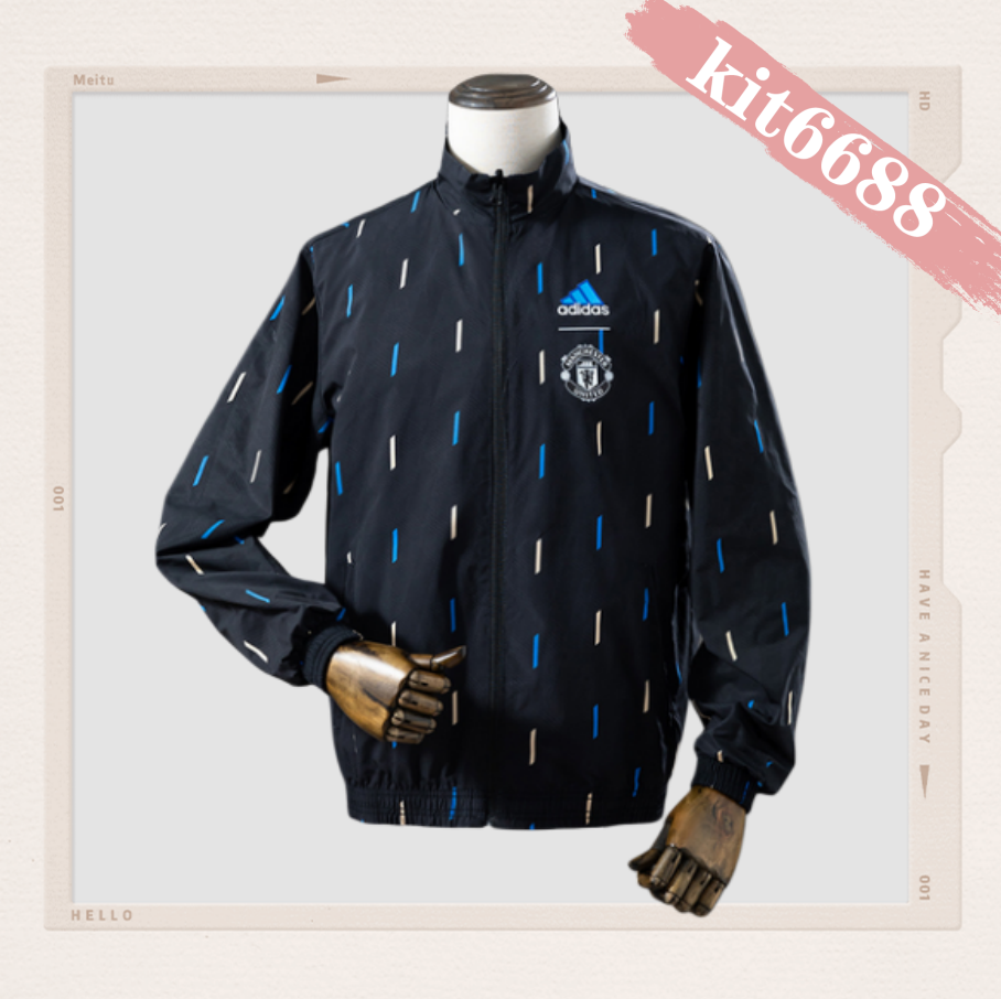 2526 Manchester United Double-sided windbreaker