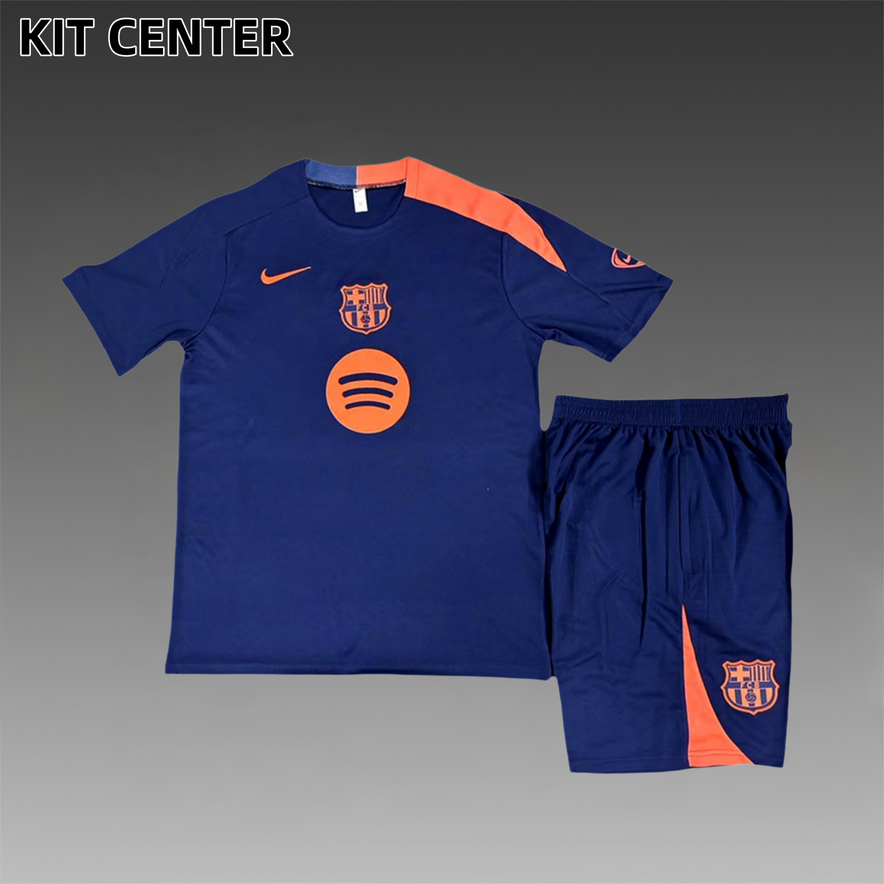 2025/2026 Barcelona adult short-sleeved training suit (adult kit)