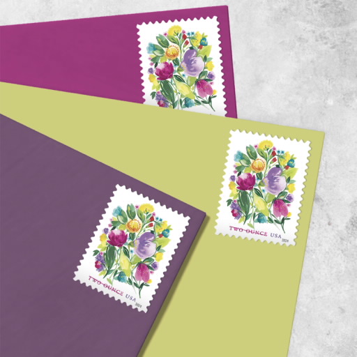 Wedding Blooms Stamps