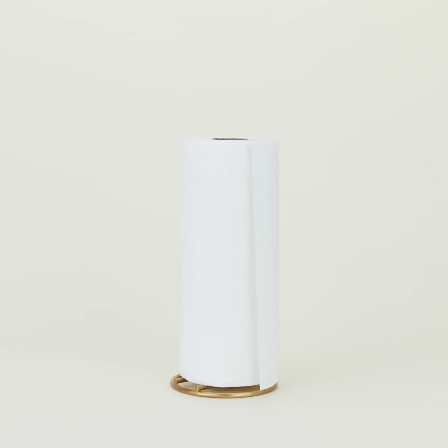 Brass Paper Towel Holder
