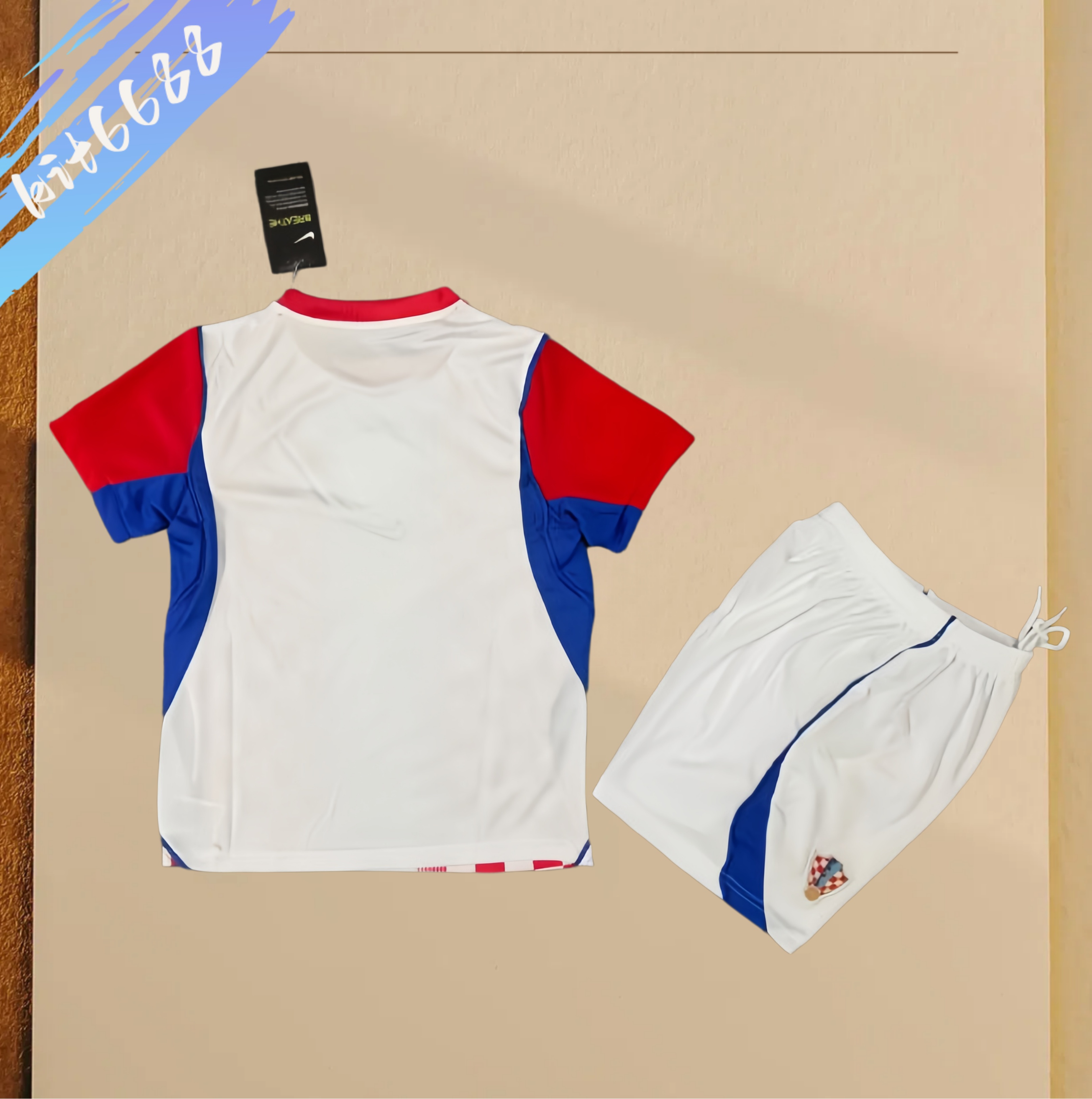 2026 Croatia home Football Shirt （Adult & Kids Kit socks)