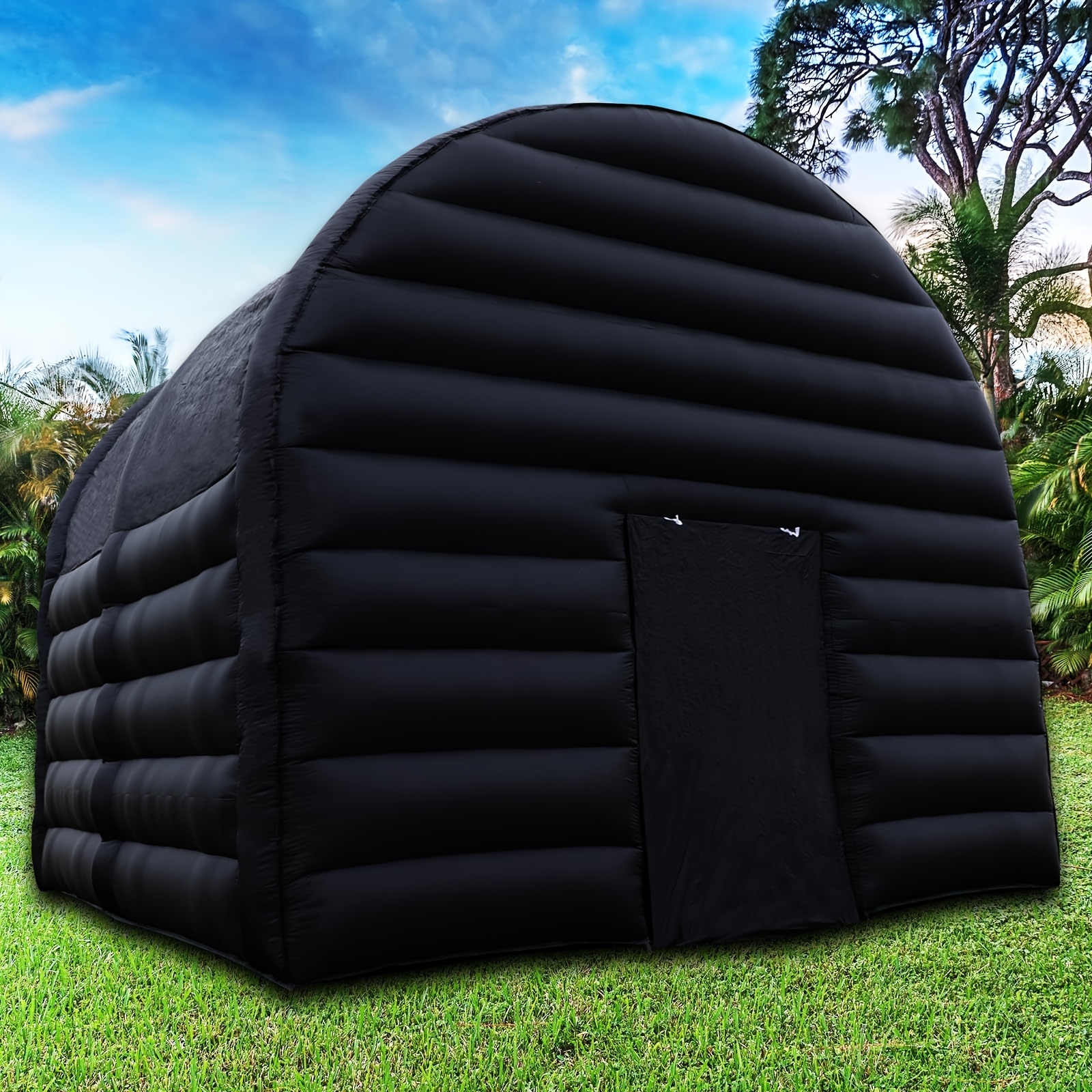 Outdoor inflatable tent for parties
