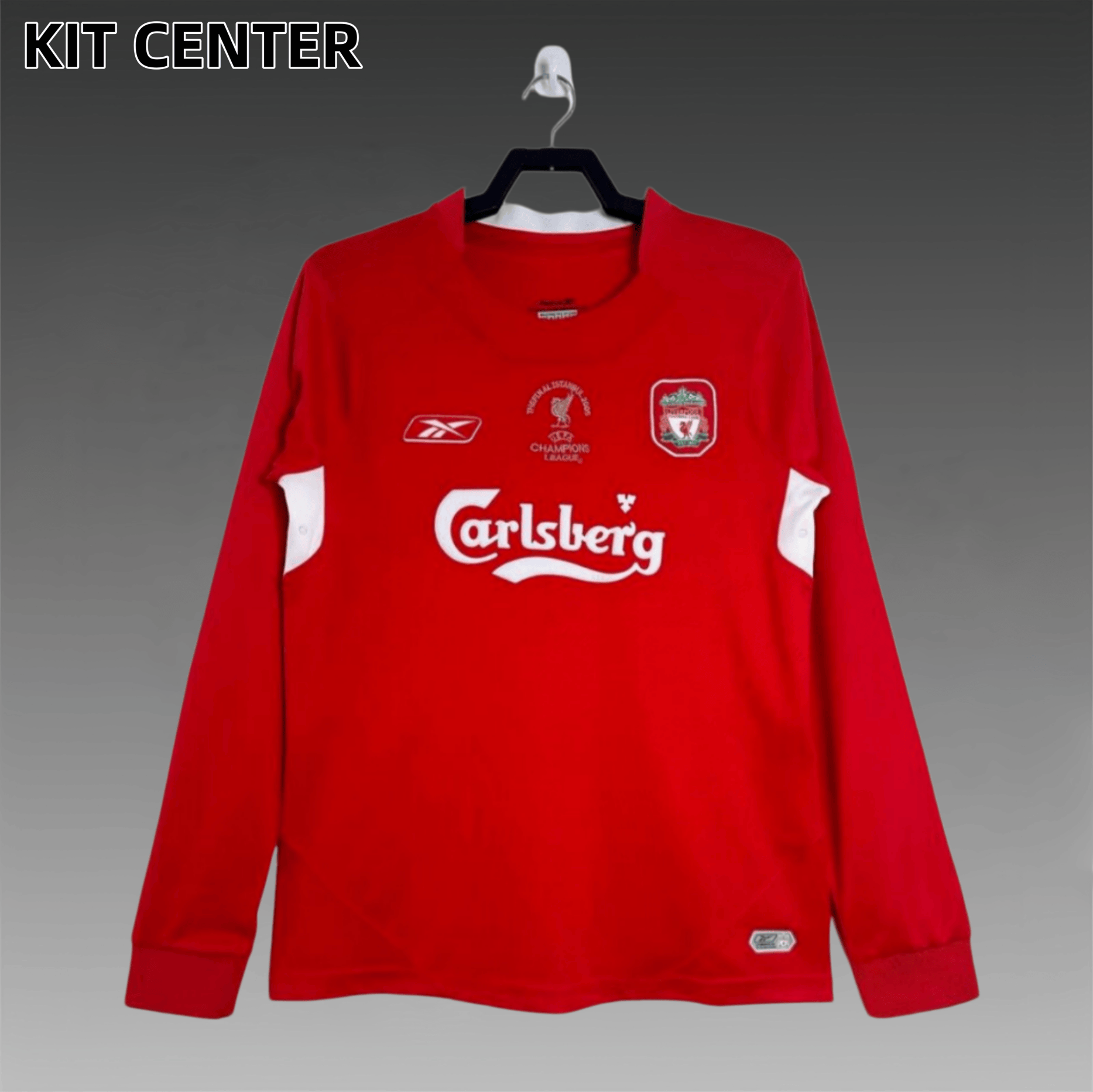 04/05 Liverpool home Retro long sleeves Football Shirt