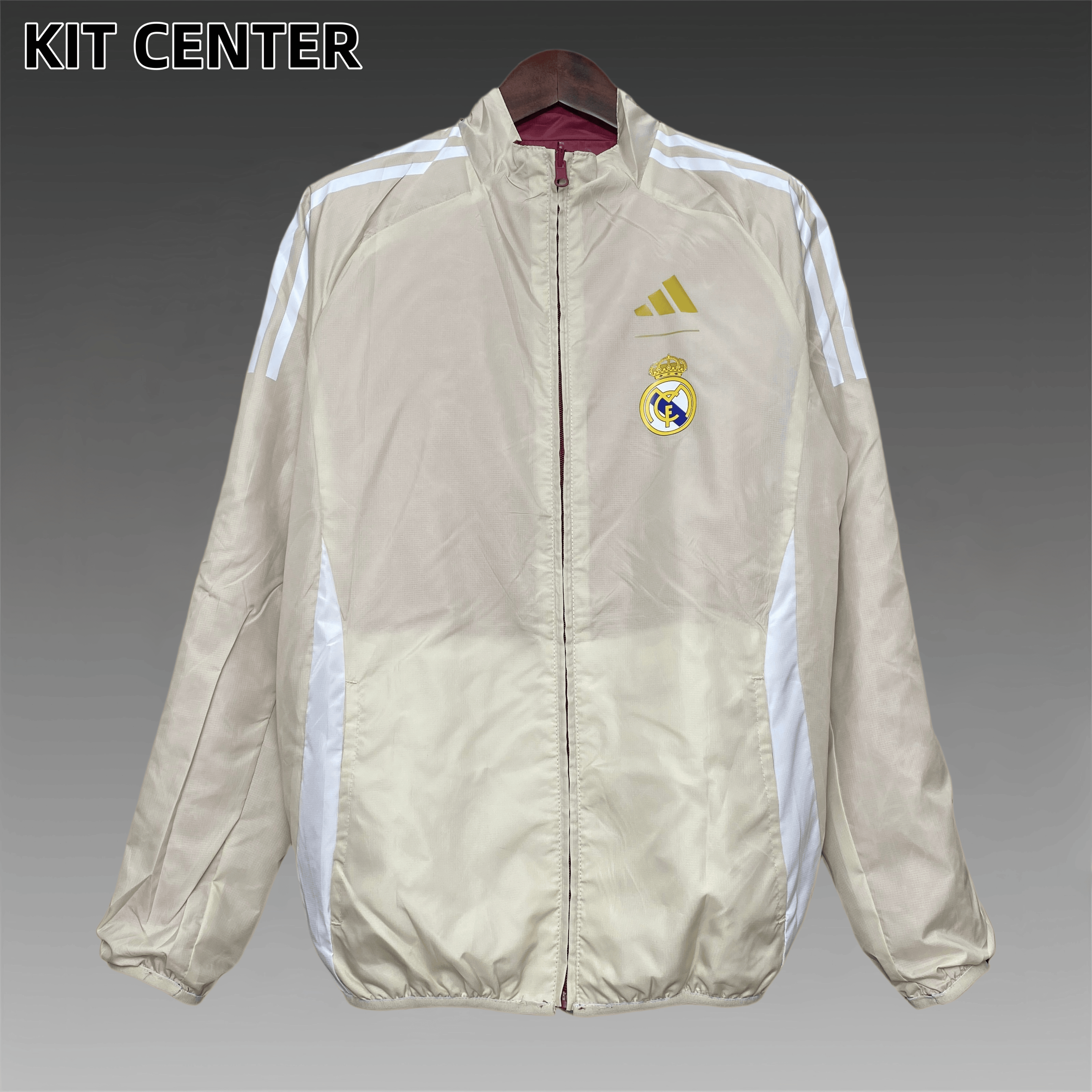 24/25 Real Madrid Windbreaker Jacket double-sided