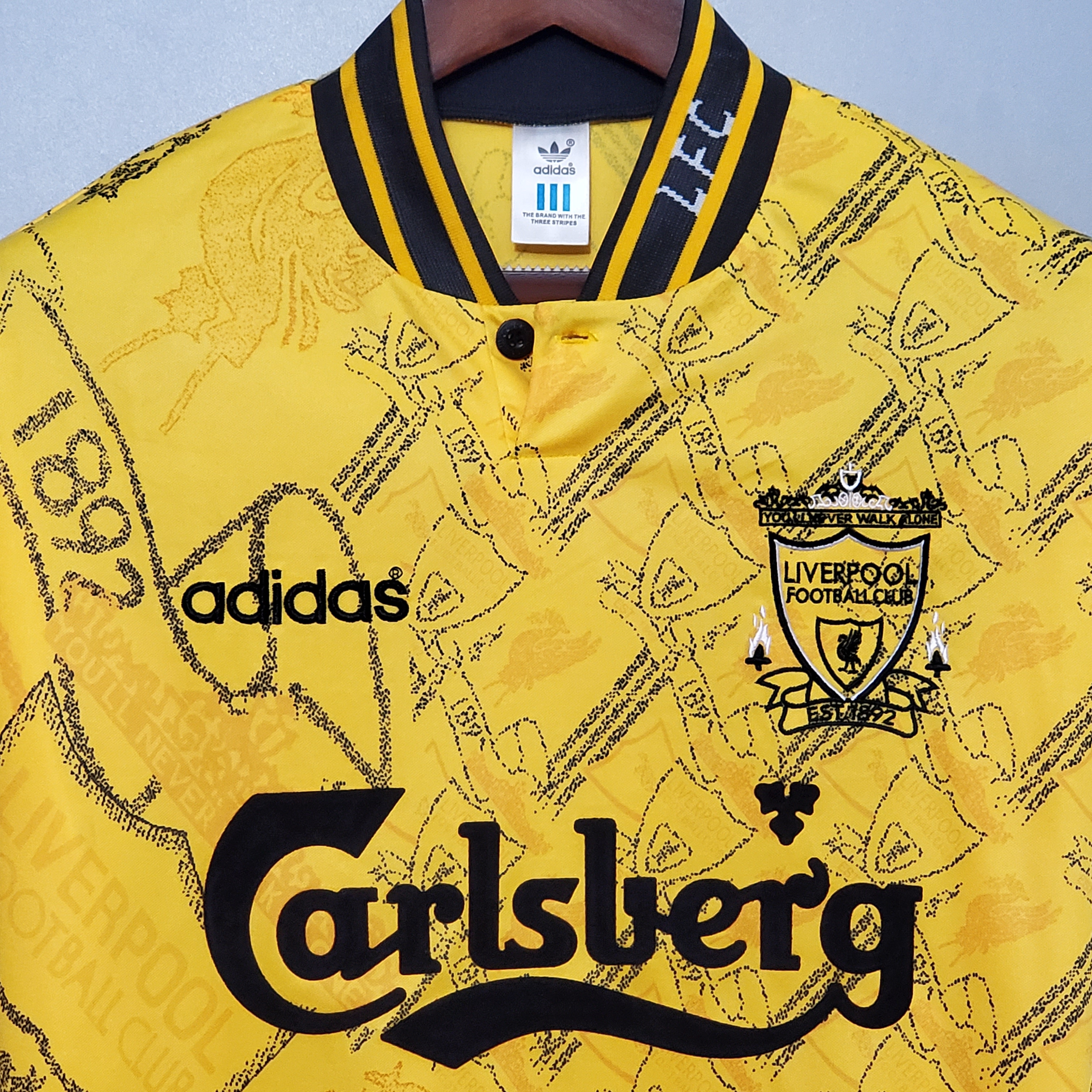 1994/1996 Liverpool Retro Away Football Shirt