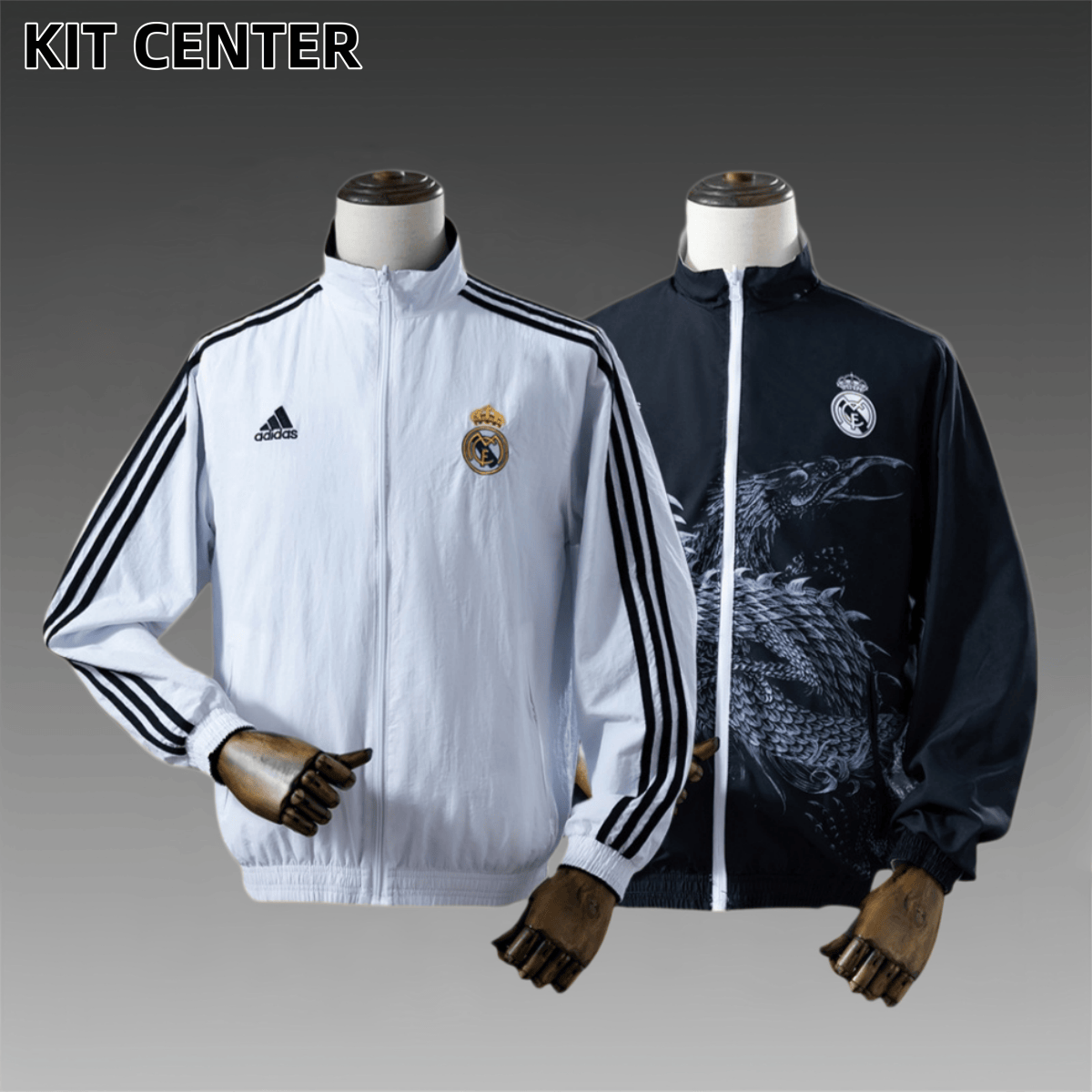 2025/2026 Real Madrid double-sided windbreaker