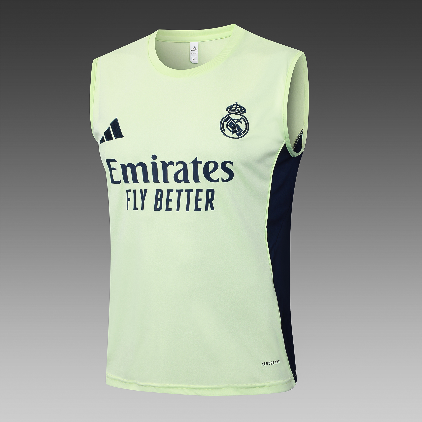 2025/2026 Real Madrid light green adult vest training suit (Adult Kit)