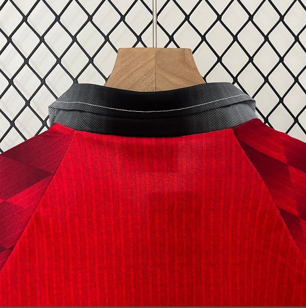 96/97 Manchester United home ground Retro Football Soccer Kids Kit