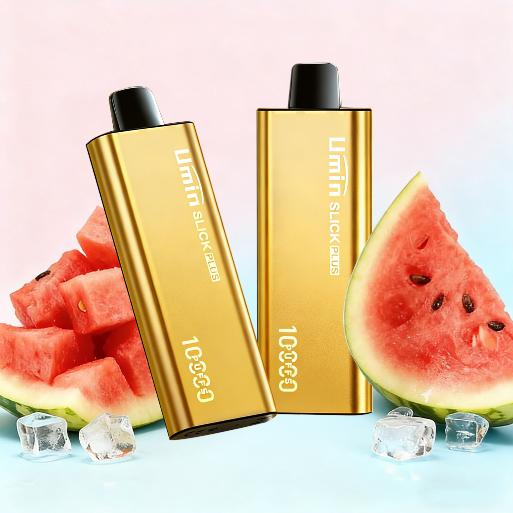UMIN SLICKPLUS 10000 PUFFS-WATERMELON ICE