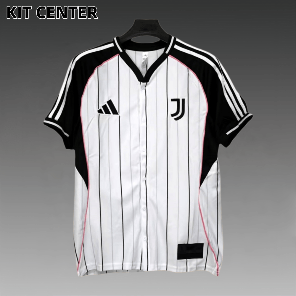 2025/2026 Juventus Casual Baseball Style Football Shirt (Fan Edition)
