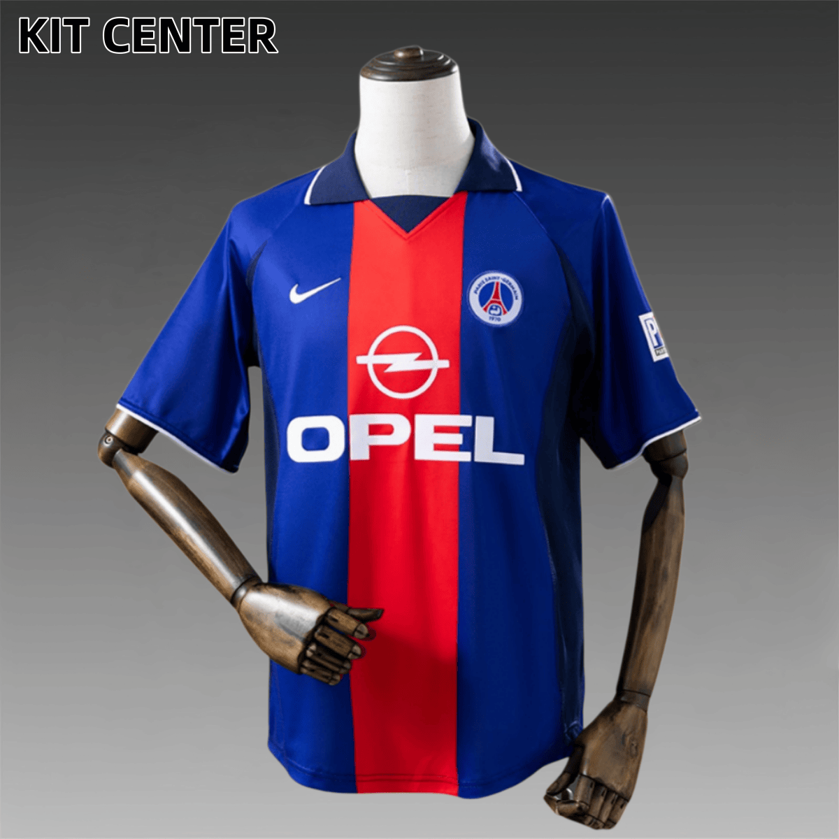 00/01 PSG Paris Saint-Germain  home Football Shirt (Retro）