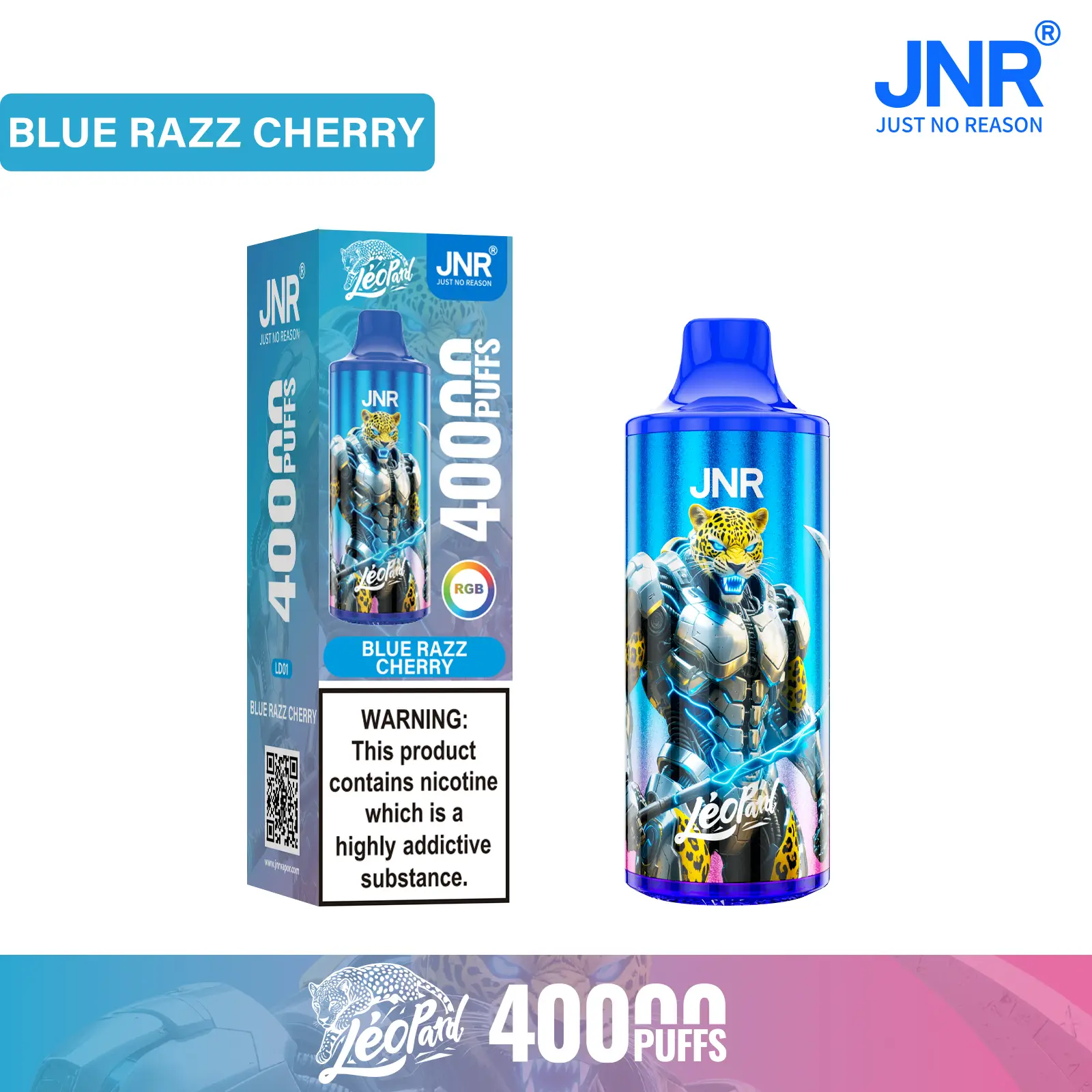 JNR Léopard 40K Disposable Vape 40000 Puffs