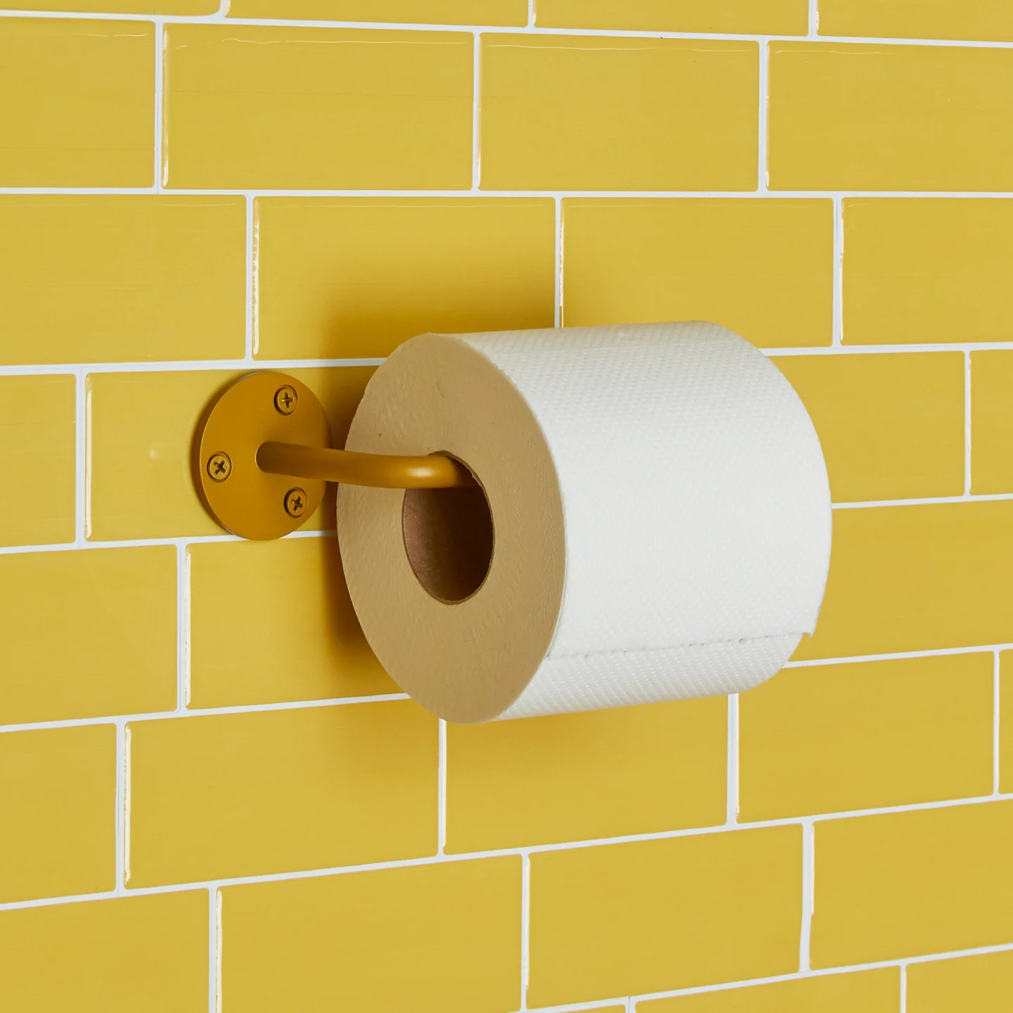 Essential Toilet Paper Holder - Mustard
