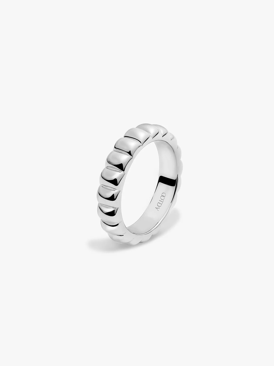 Silver Texture Ring