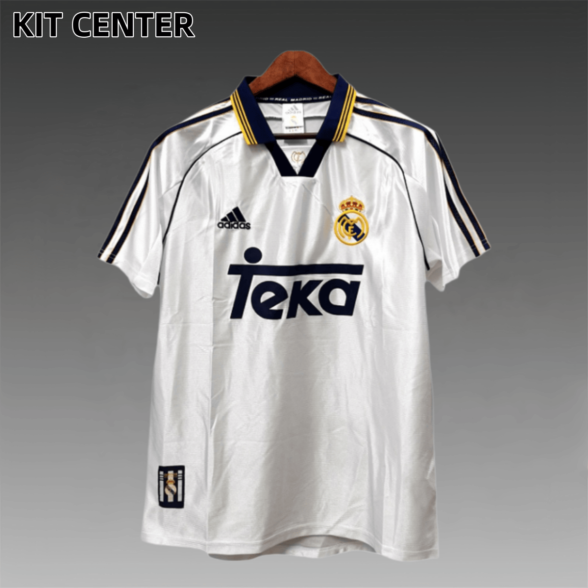 1998/2000 Real Madrid Home Retro Football Shirt