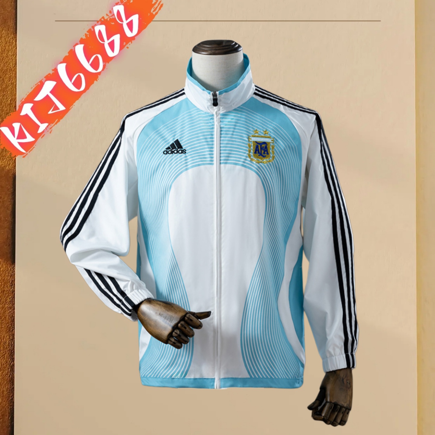 05/06 Argentina  Retro Football Casual Windbreaker