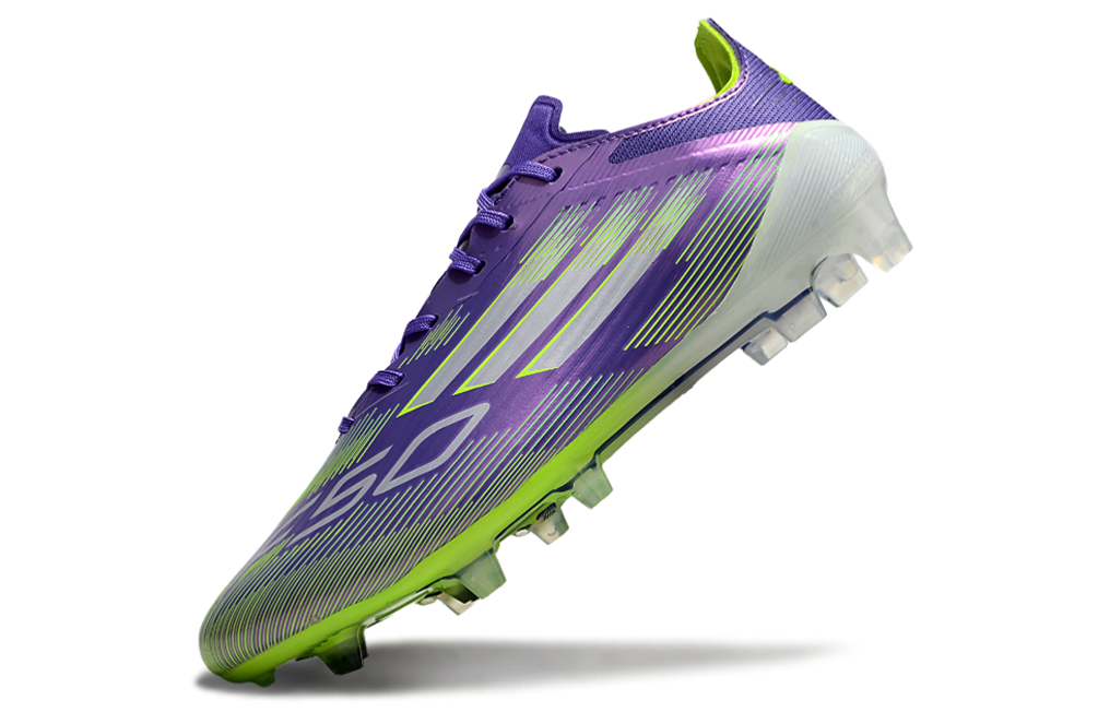 F50 Elite AG Radiant Blaze - Purple RushFootwear WhiteLucid Lemon