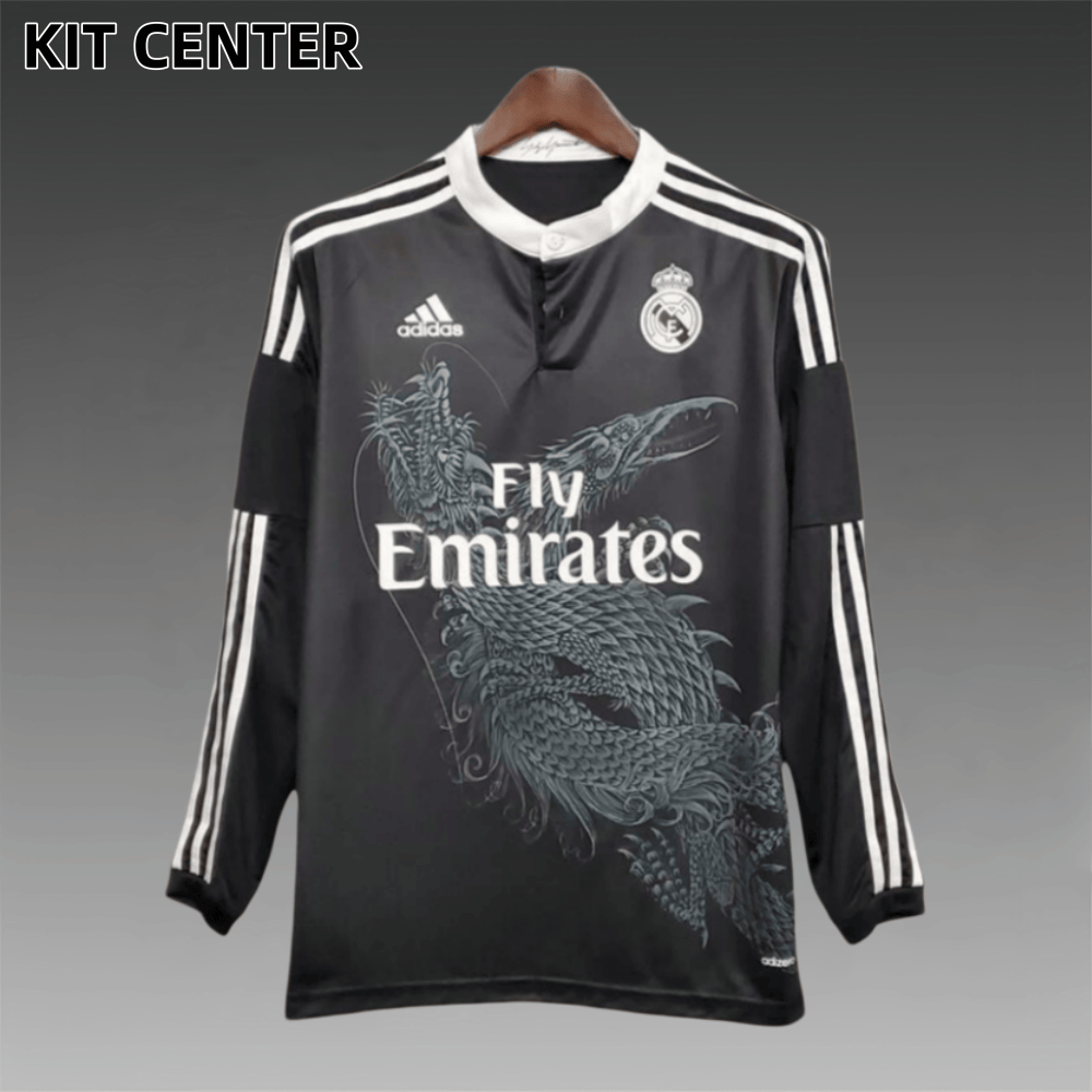 2013/2014 Real Madrid Third Away Long Sleeve Retro Football Shirt