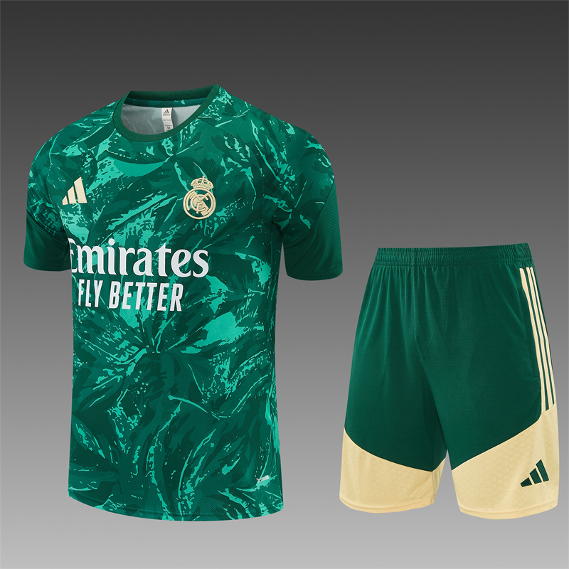 2026/2027 Real Madrid Short Sleeve Training Wear ( Adult kit Kids )