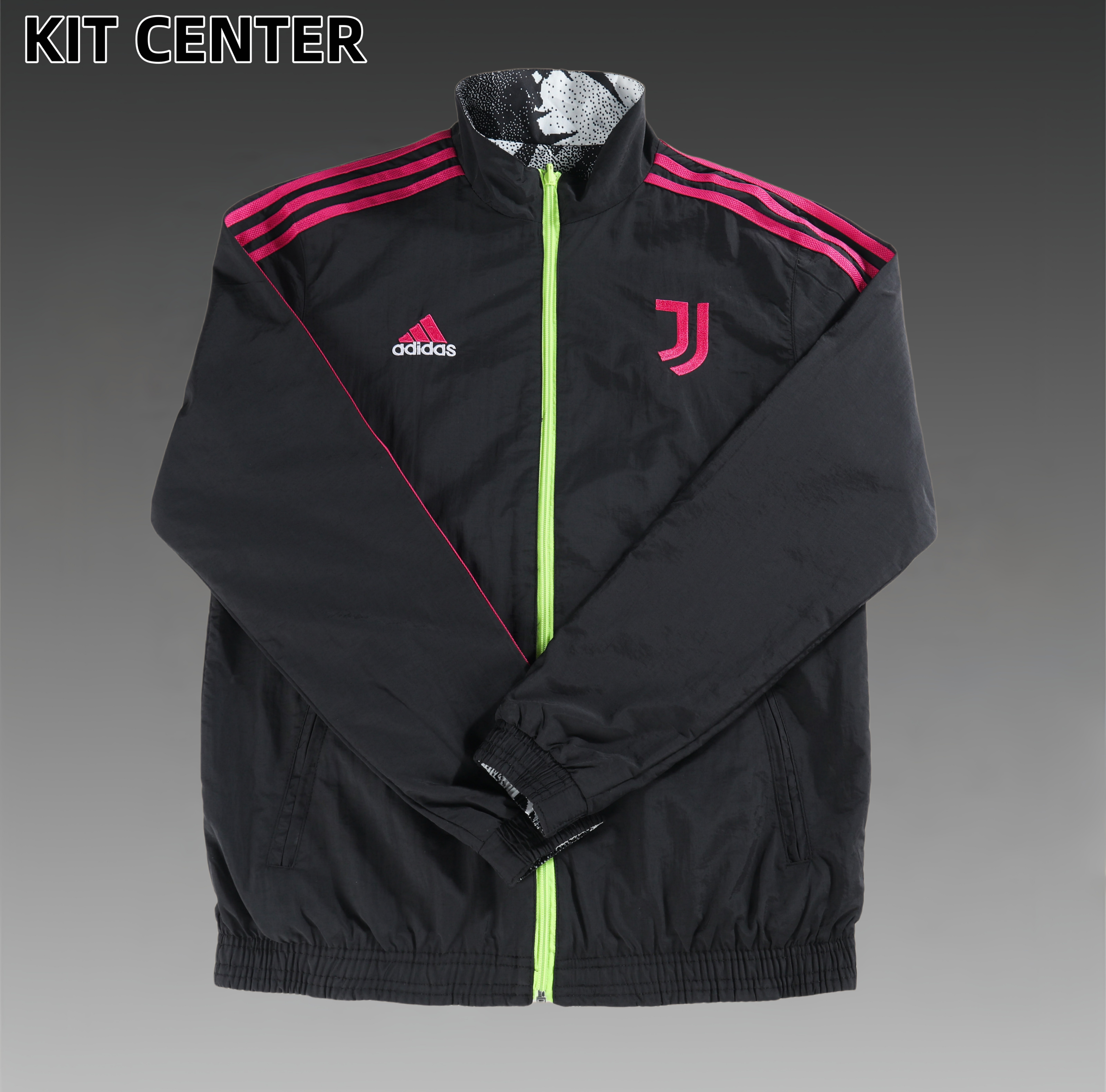 2025/2026 Juventus double-sided Embroidered Football Windbreaker