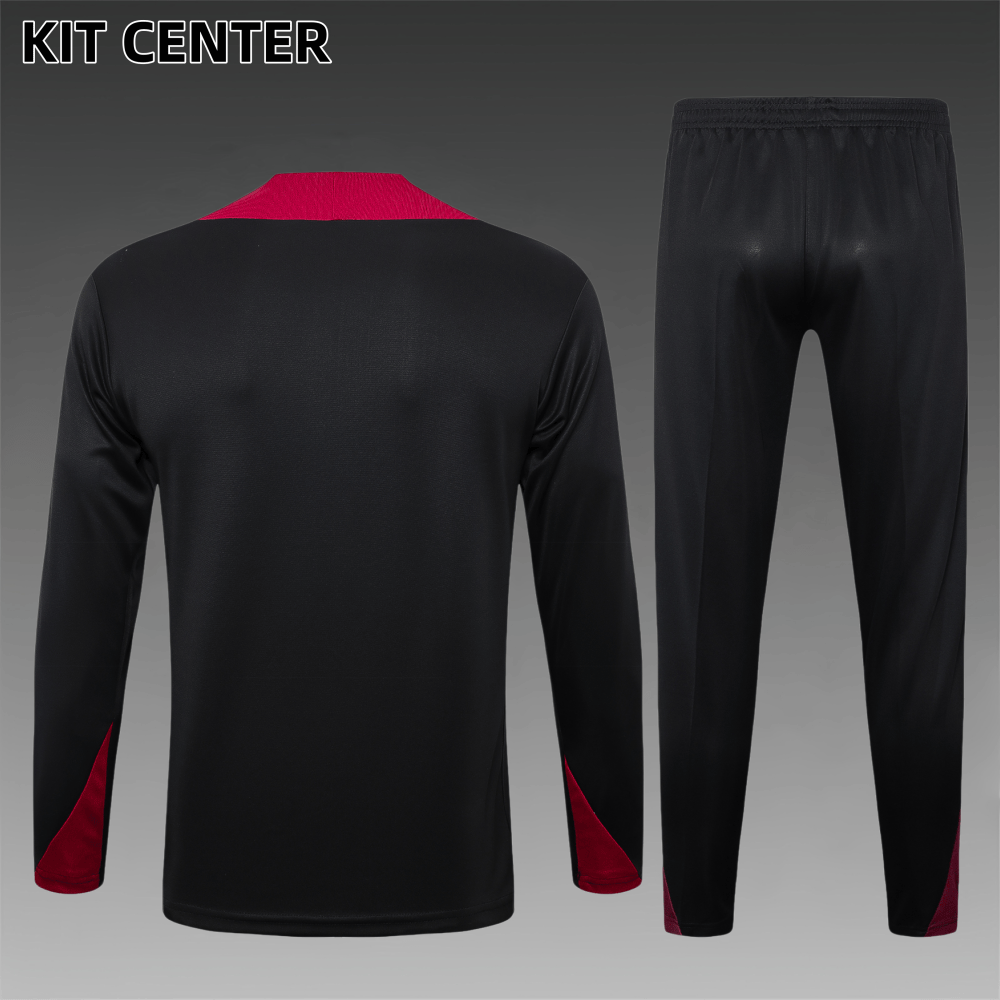 24/25 Paris Saint-Germain Half-Zip Tracksuit (Adult Kit)