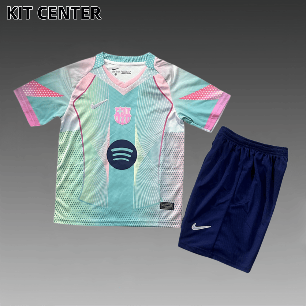 2025/2026 Barcelona Special Edition Football Shirt (Kids Kit socks)