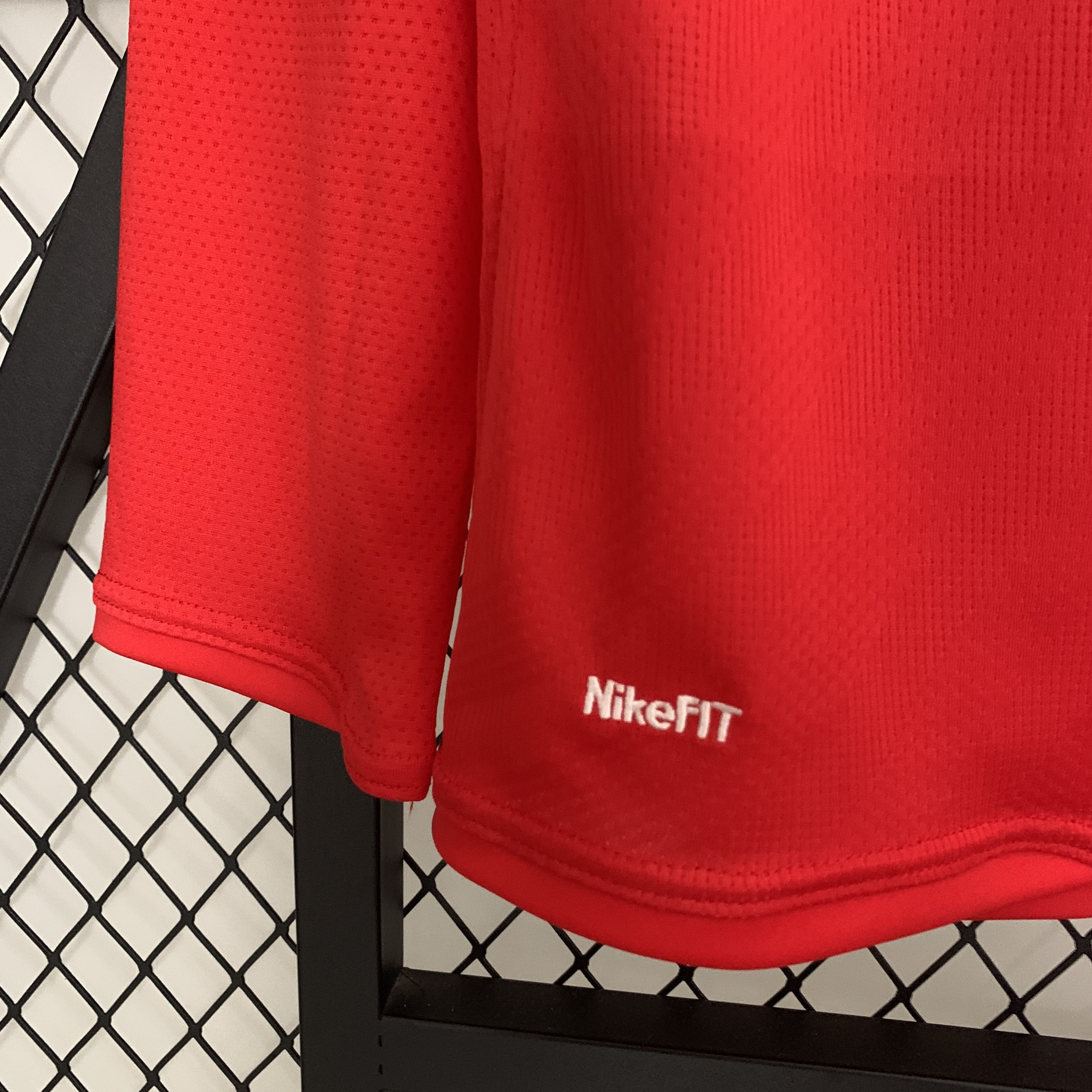 07/08 Manchester United  home Champions League version  long sleeved retro football jersey