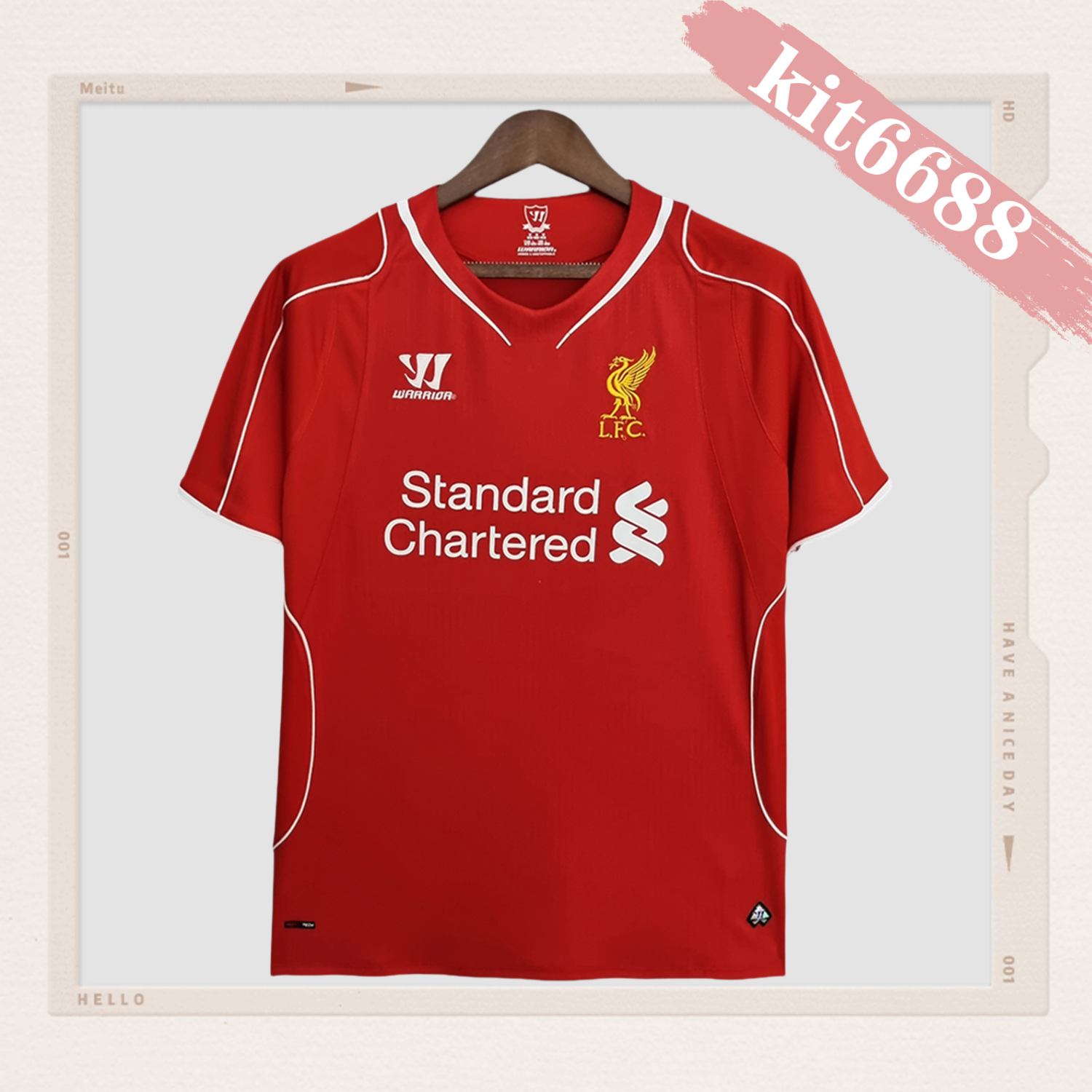 2014/2015 Liverpool Retro Home Football Shirt