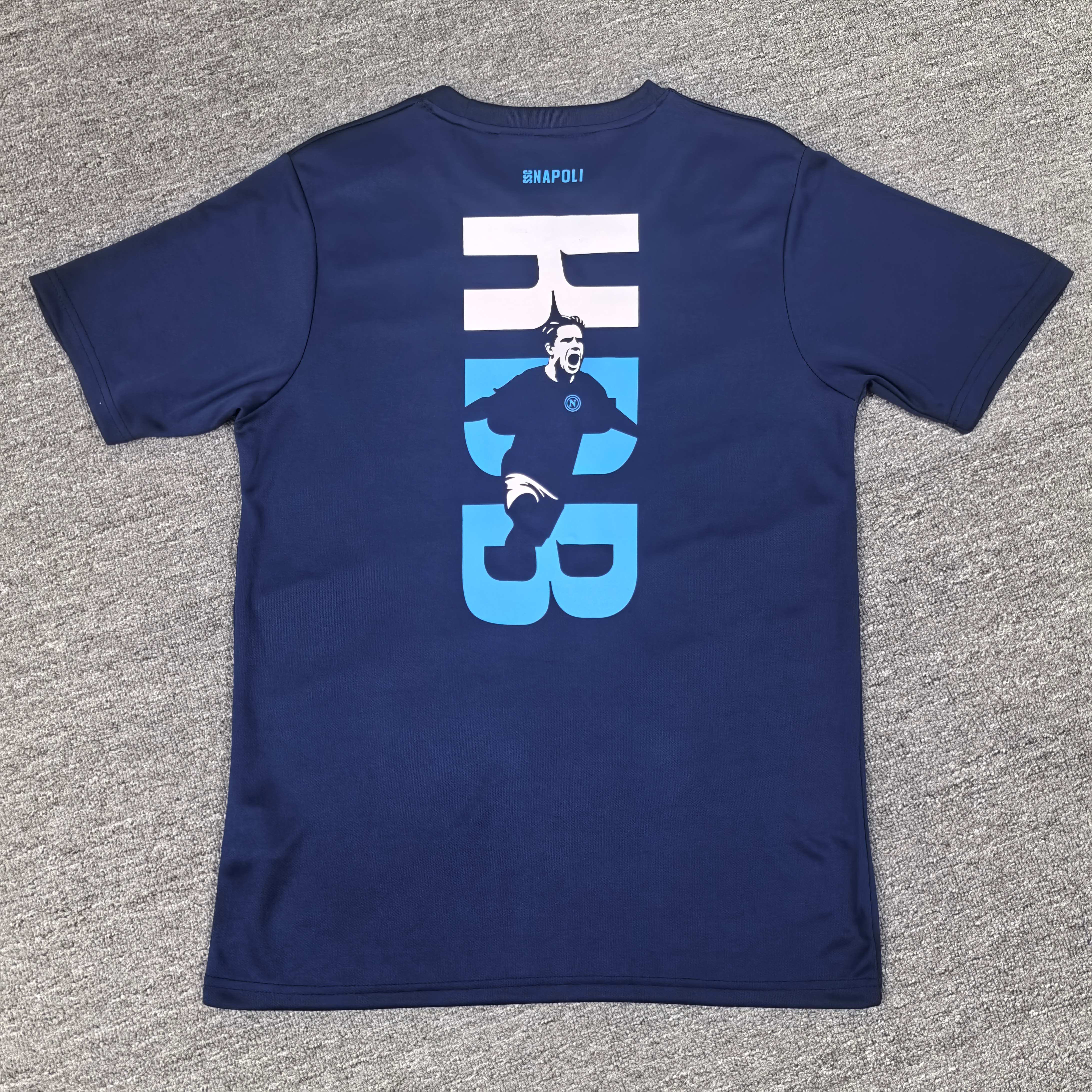 2025/2026 Napoli Pre-match Training Football Shirt (Fan Edition)