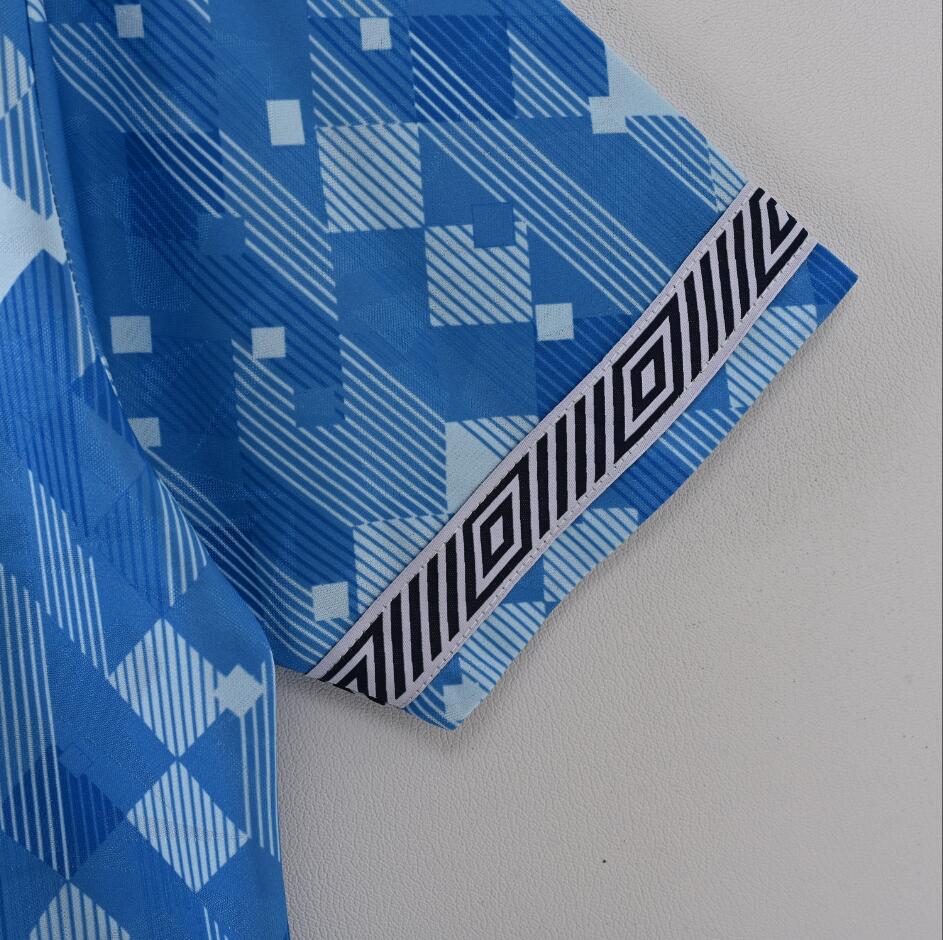 1990 England Second Away Retro Football Shirt