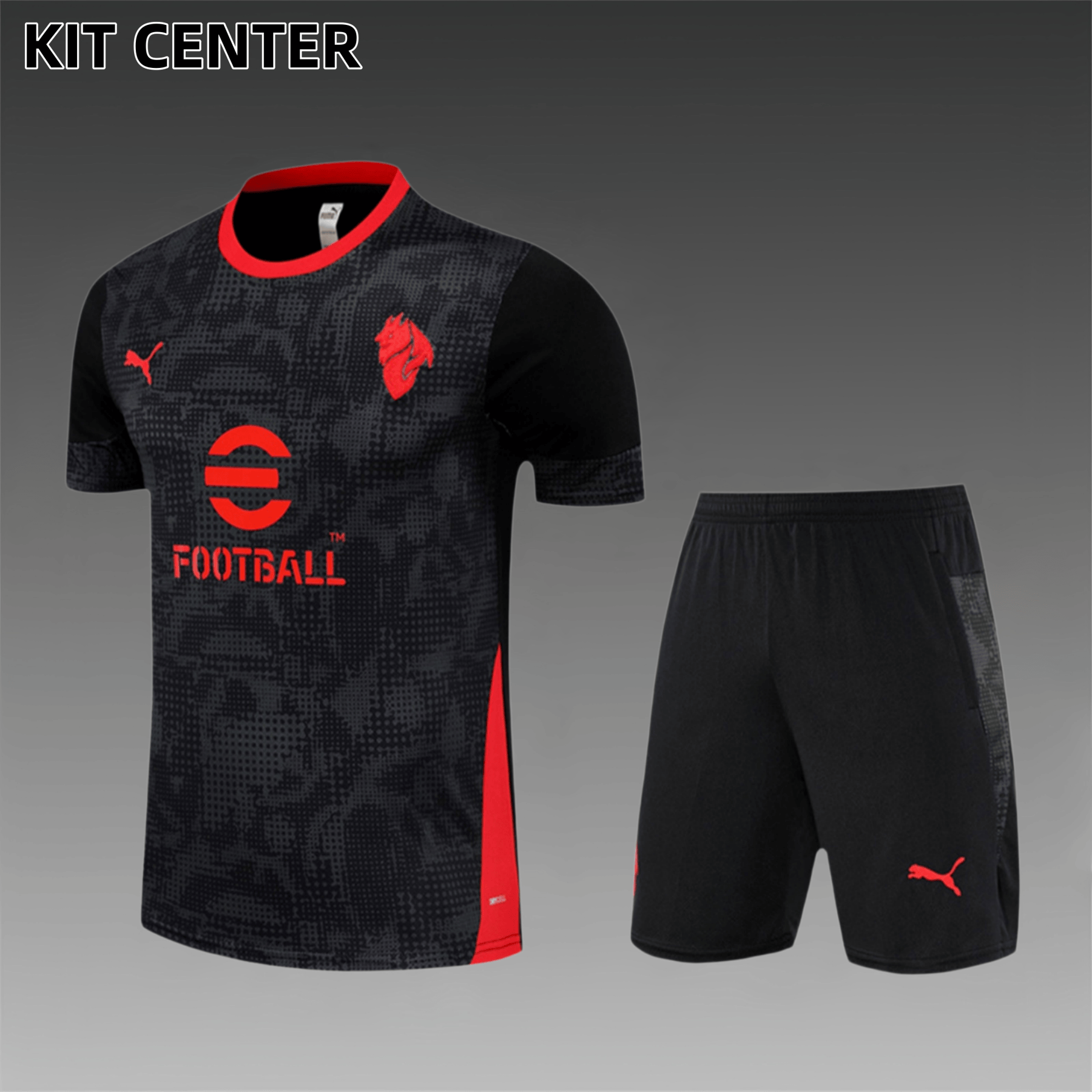 2025/2026 AC Milan Adult Short Sleeve Training Wear (Adult kit)