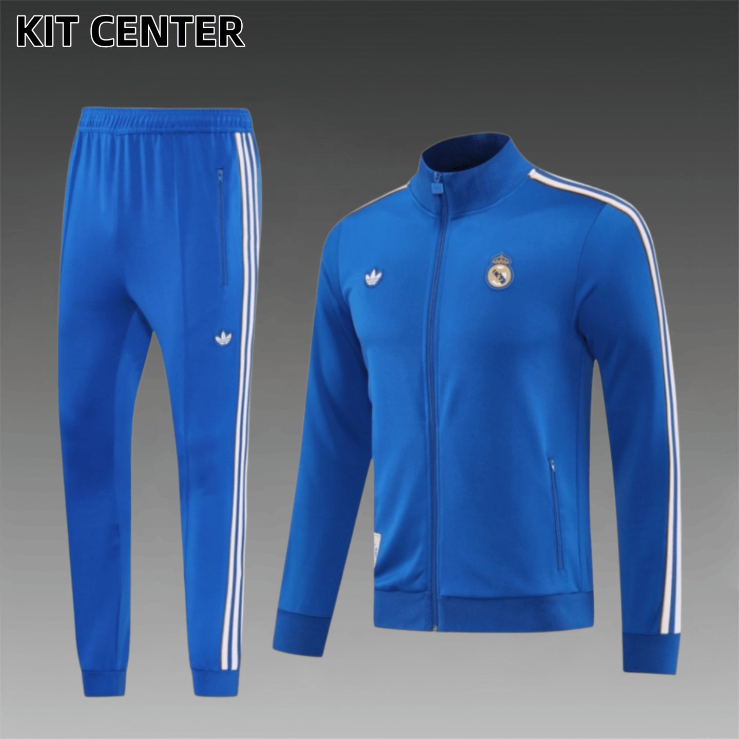 25/26 Real Madrid Full Zipper Training Suit (Adult Set)
