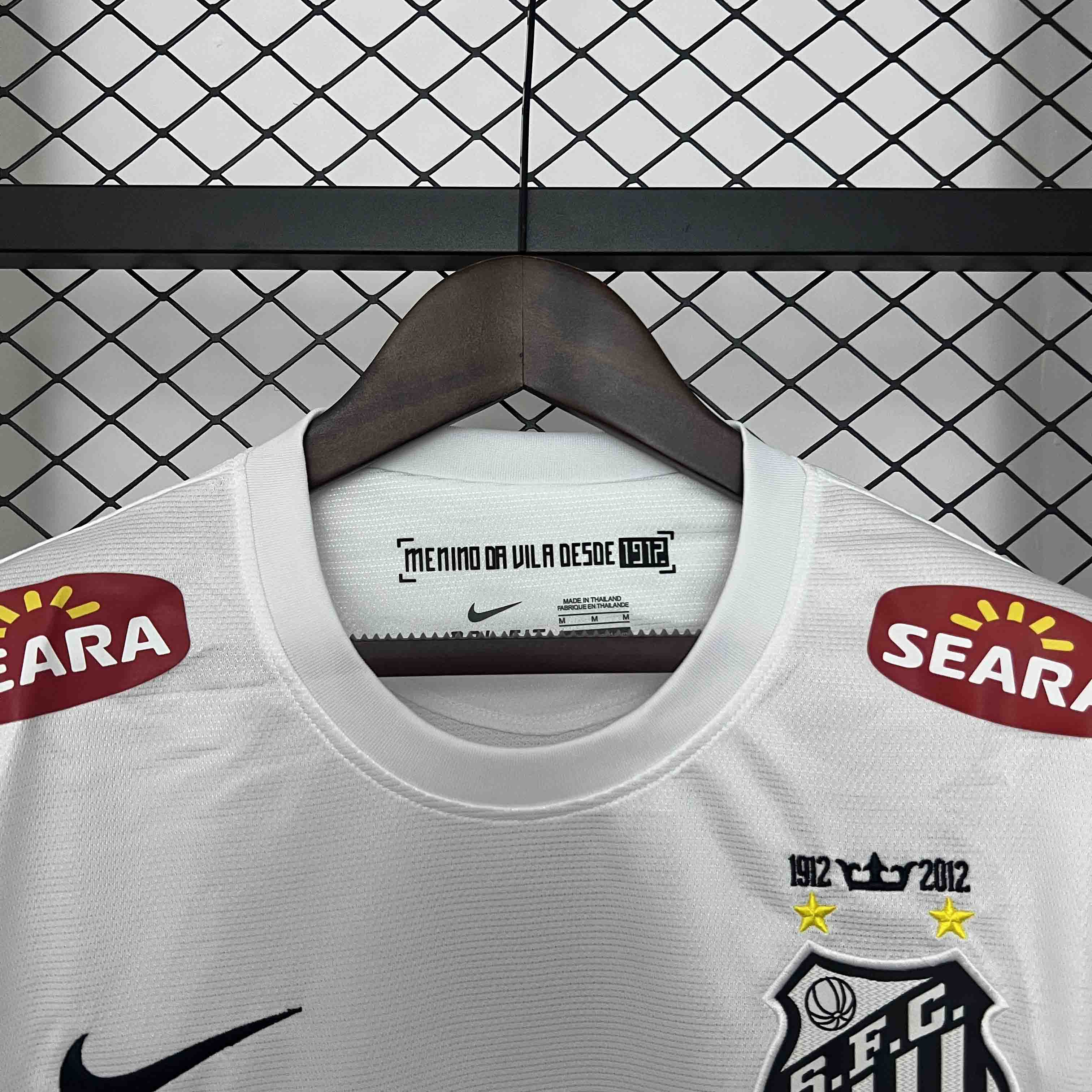 2011/2012 Santos Home Long Sleeve Retro Football Shirt (Retro)