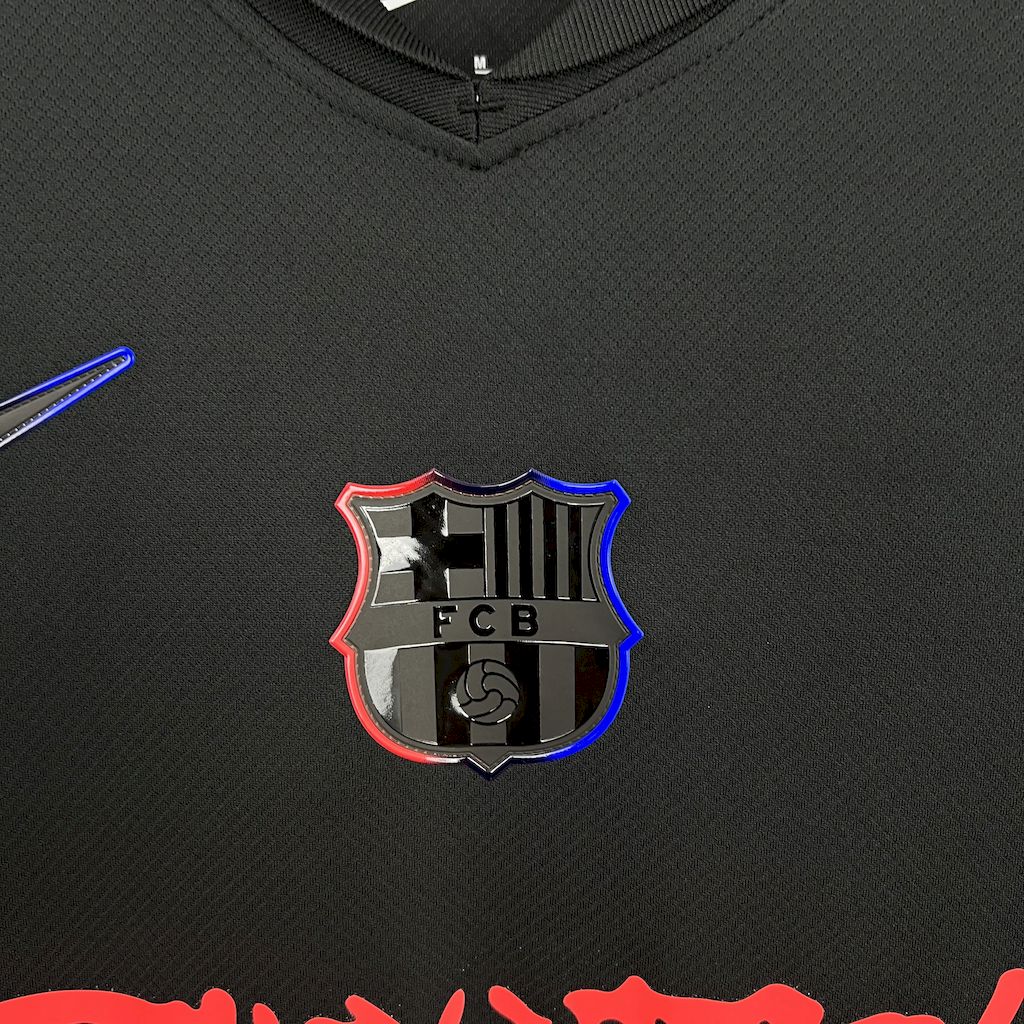 2024/2025 Barcelona Travis Scott Away Football Jersey (Fan)