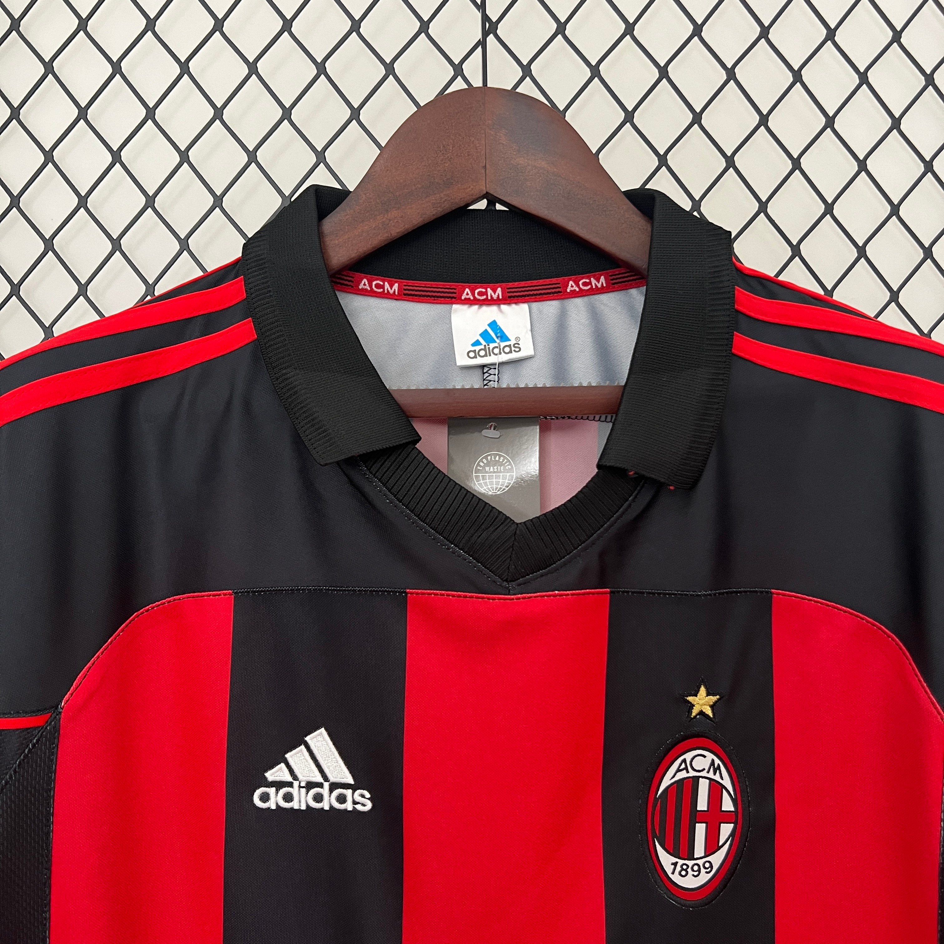 2000/2001 AC Milan Home Retro Football Shirt
