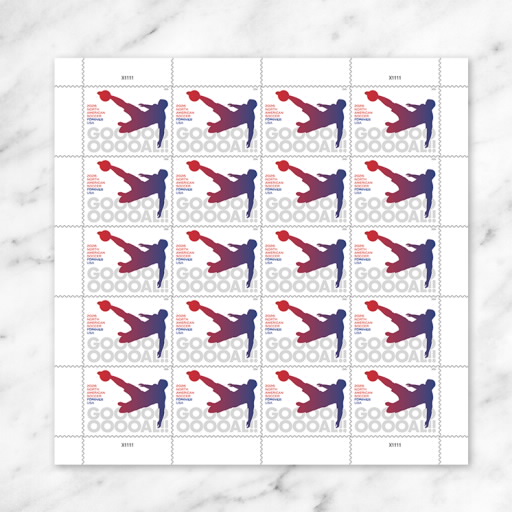 North American Soccer Stamps,