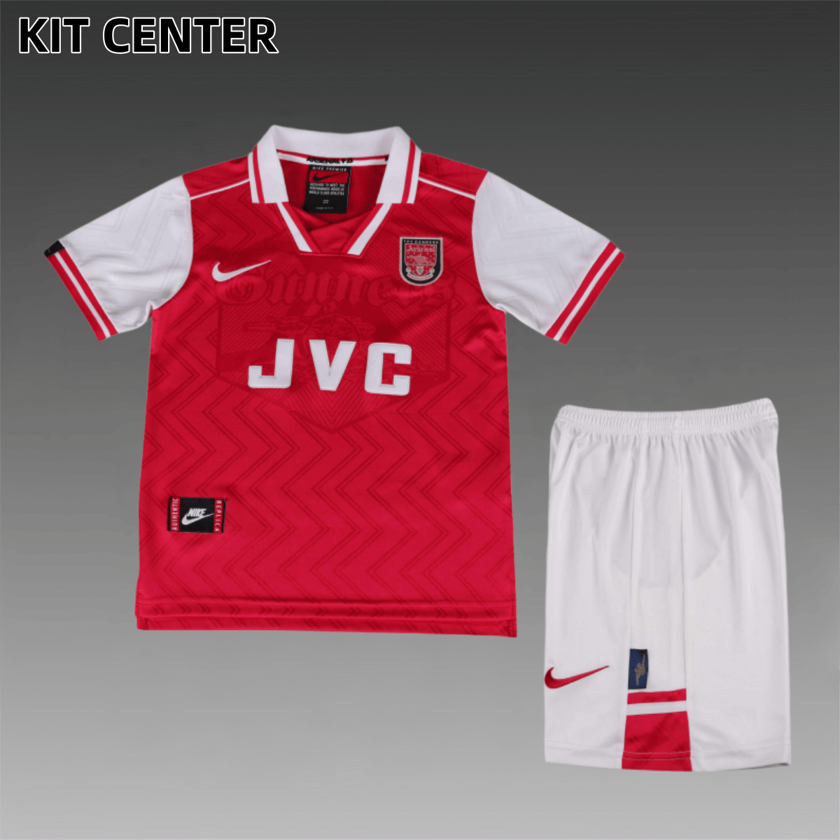 96/97 Arsenal Home Retro Football Shirt (Kids Kit)