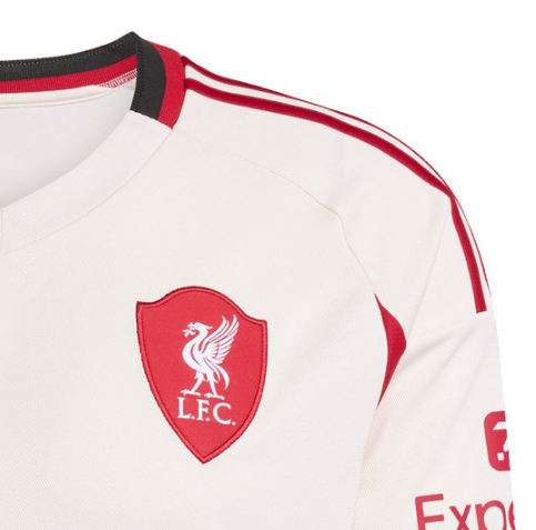 2025/2026 Liverpool Away Long Sleeve Football Jersey (Fans)