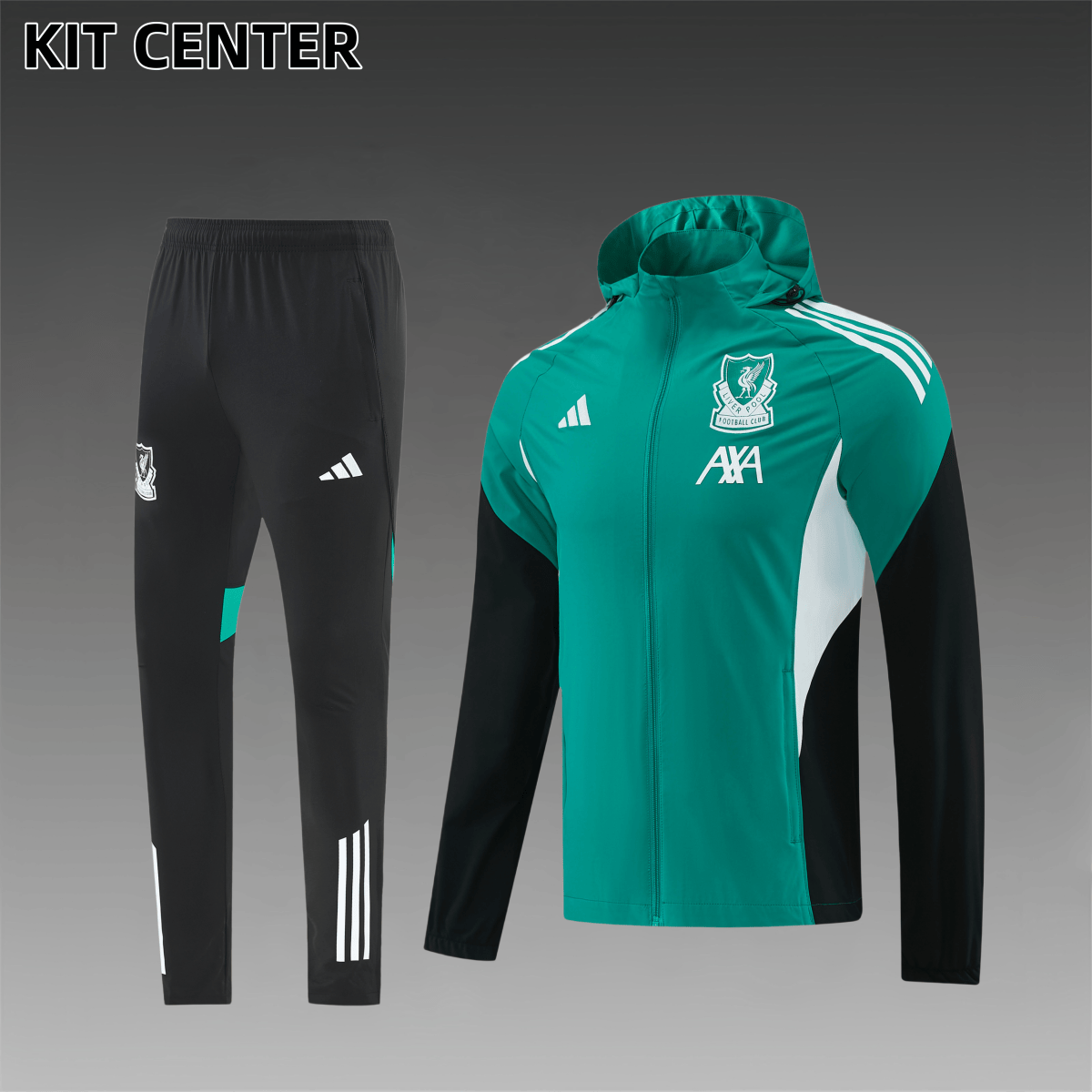 26/27 Liverpool hoodie Full Zipper Training Suit (Adult Set)